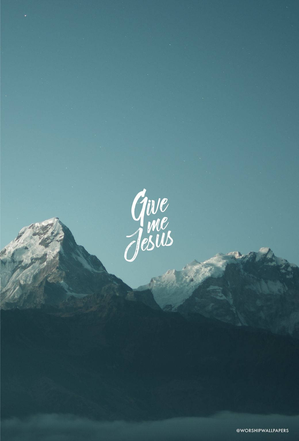 Download Christian Give Me Jesus Wallpaper