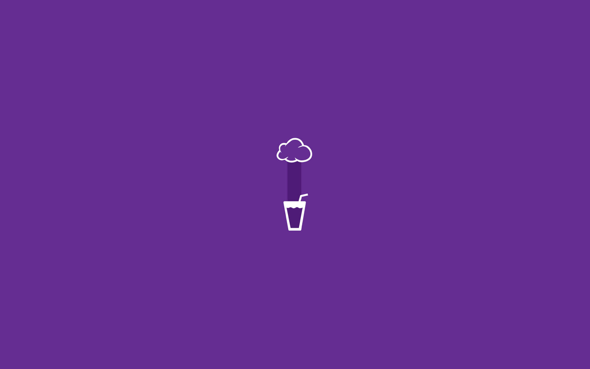 Minimalist Purple Wallpaper