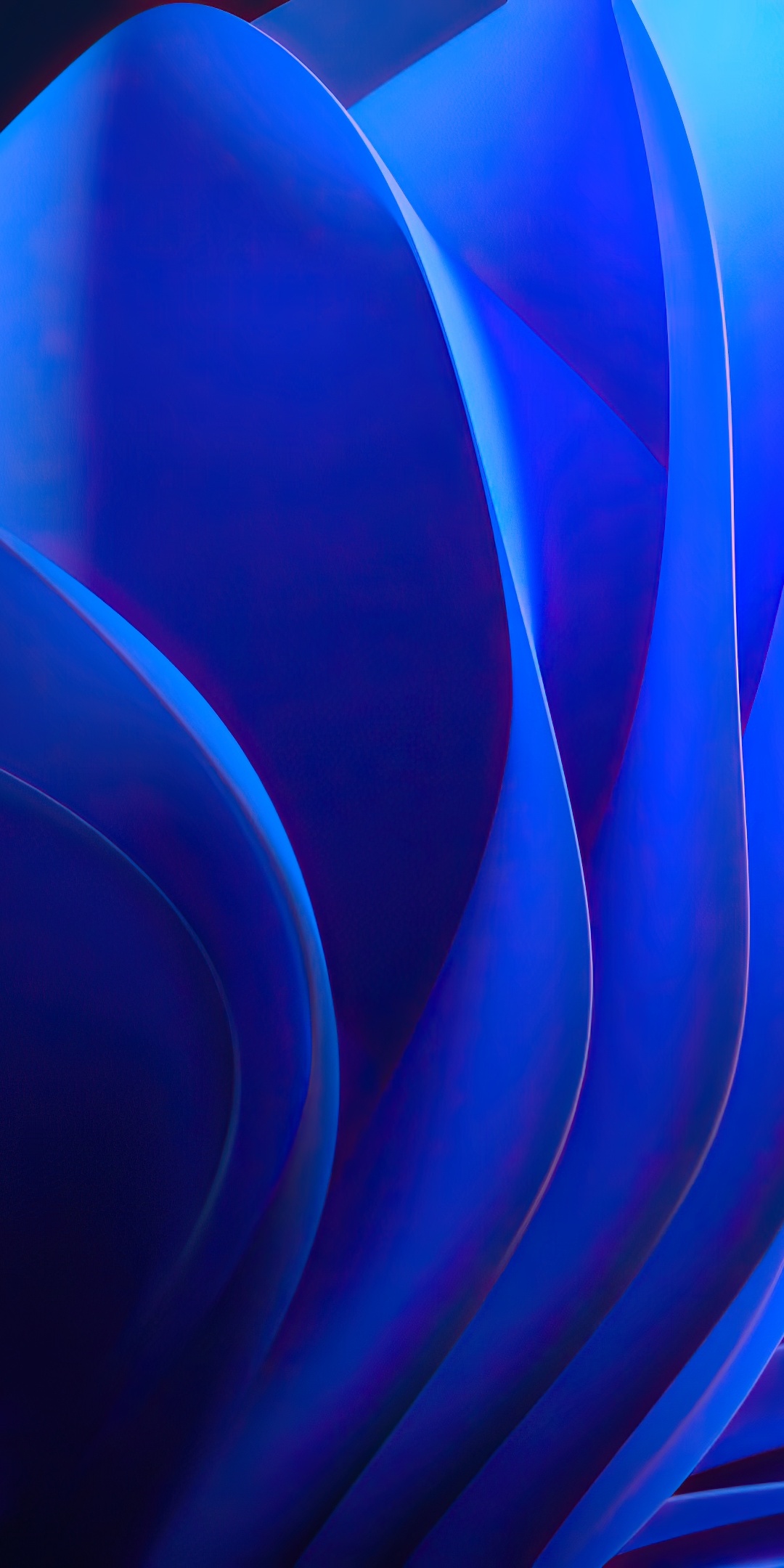 Windows 11 Blue Abstract Stock 4K Wallpaper
