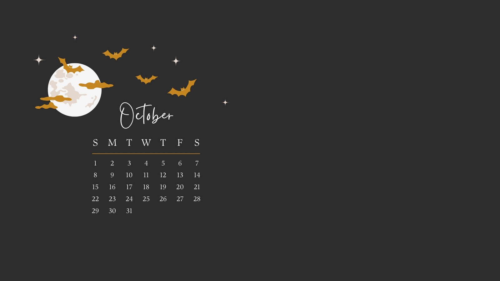 Halloween desktop wallpaper