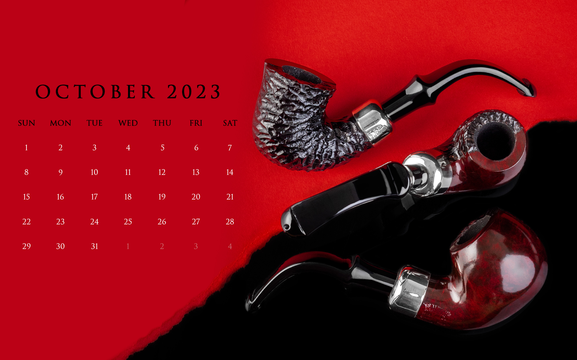 Pipe Smoking Desktop Background