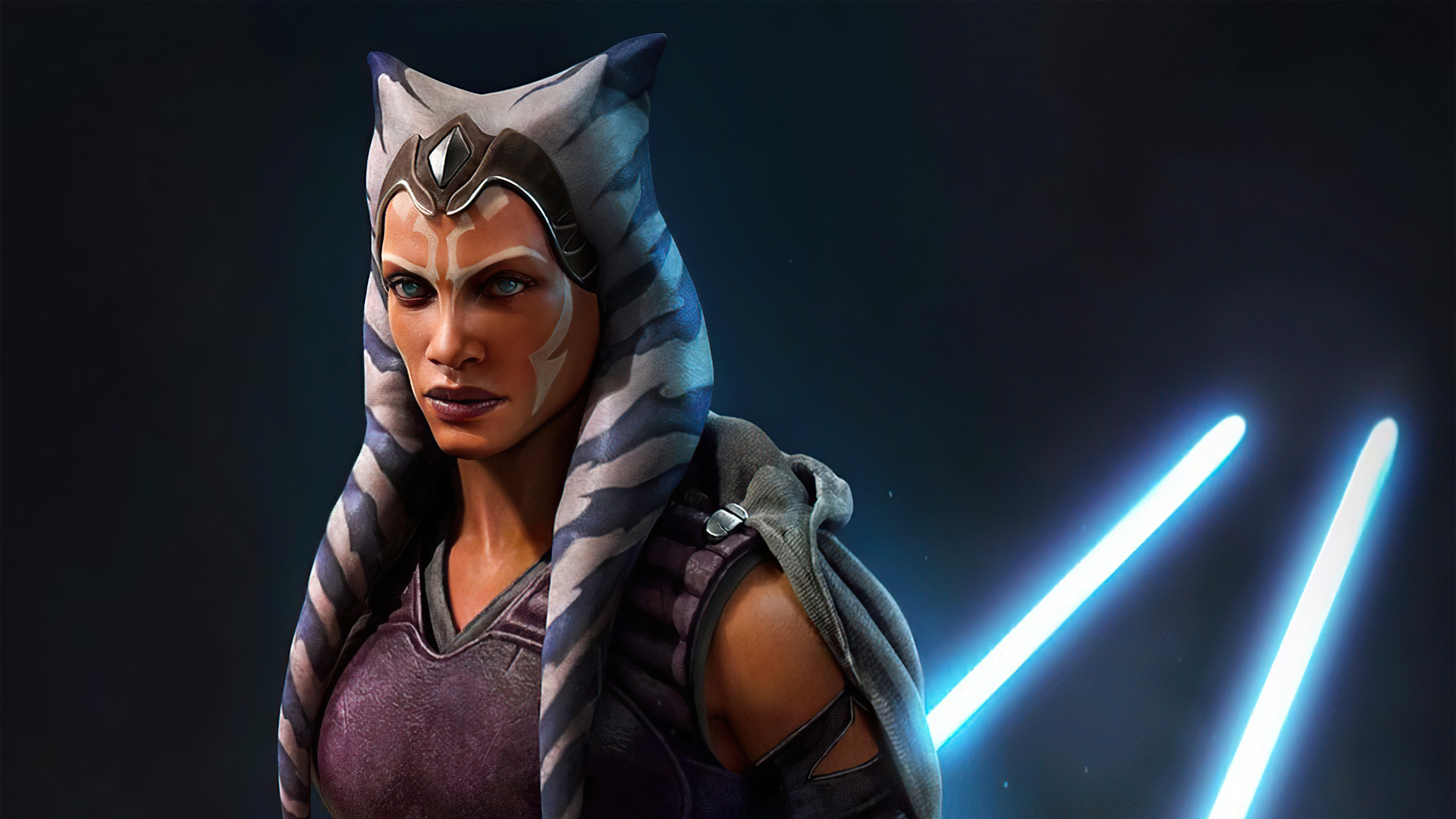 Ahsoka Tano Star Wars Character 4k Wallpaper 4K