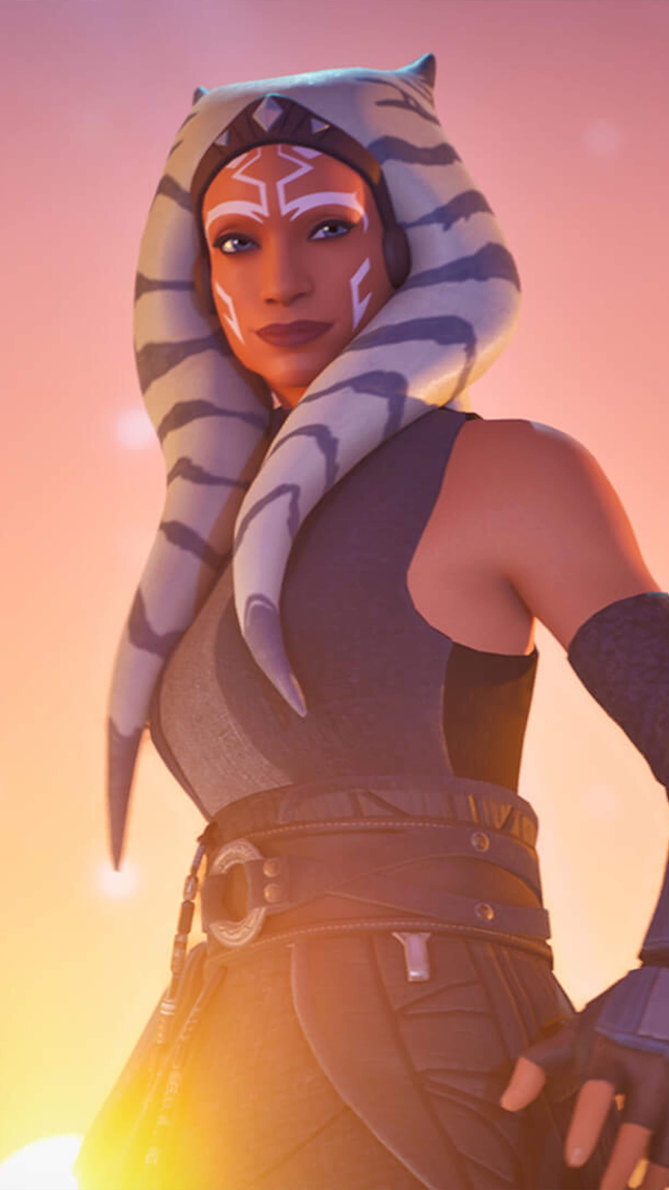 Ahsoka Tano Fortnite 4K Ultra HD Mobile Wallpaper