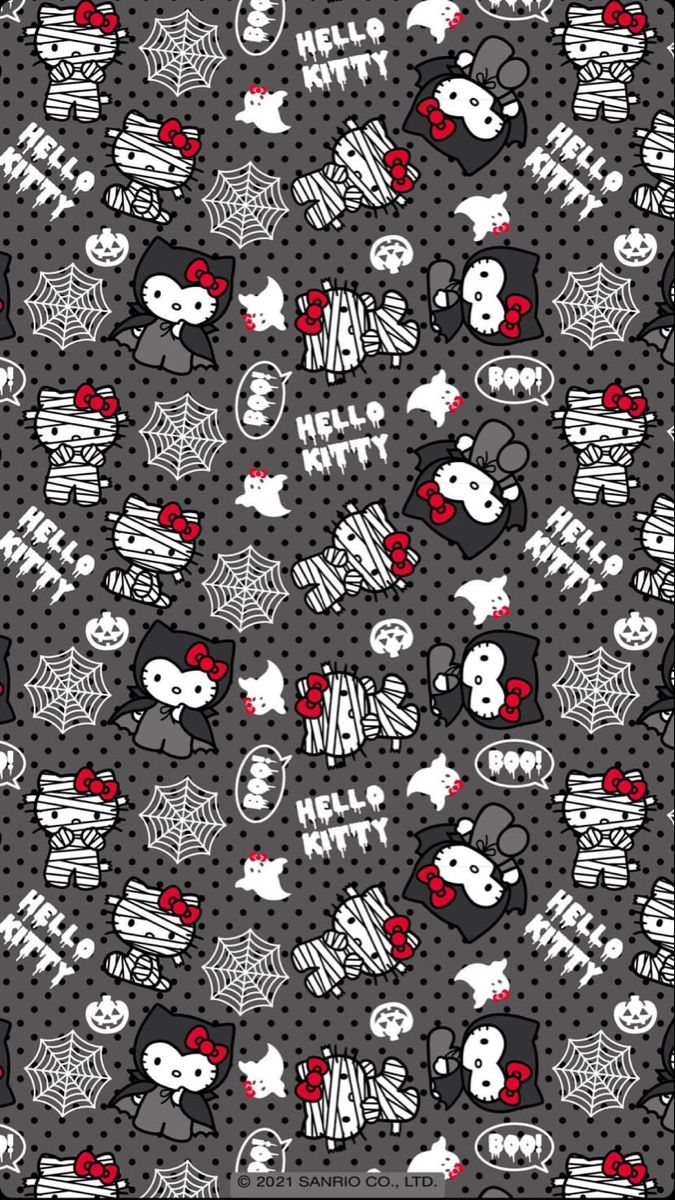 hello kitty halloween wallpaper