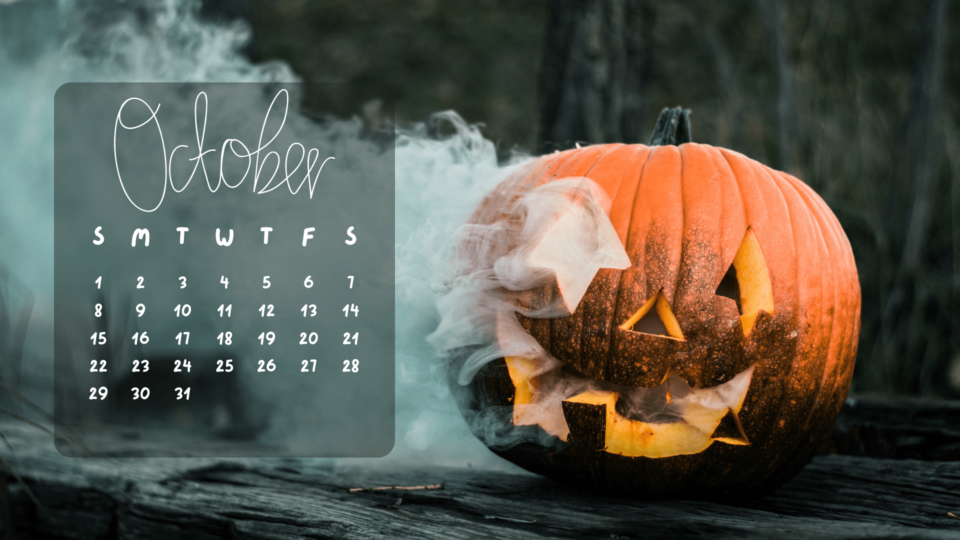 Free Desktop Background October 2023 Dash of Kam