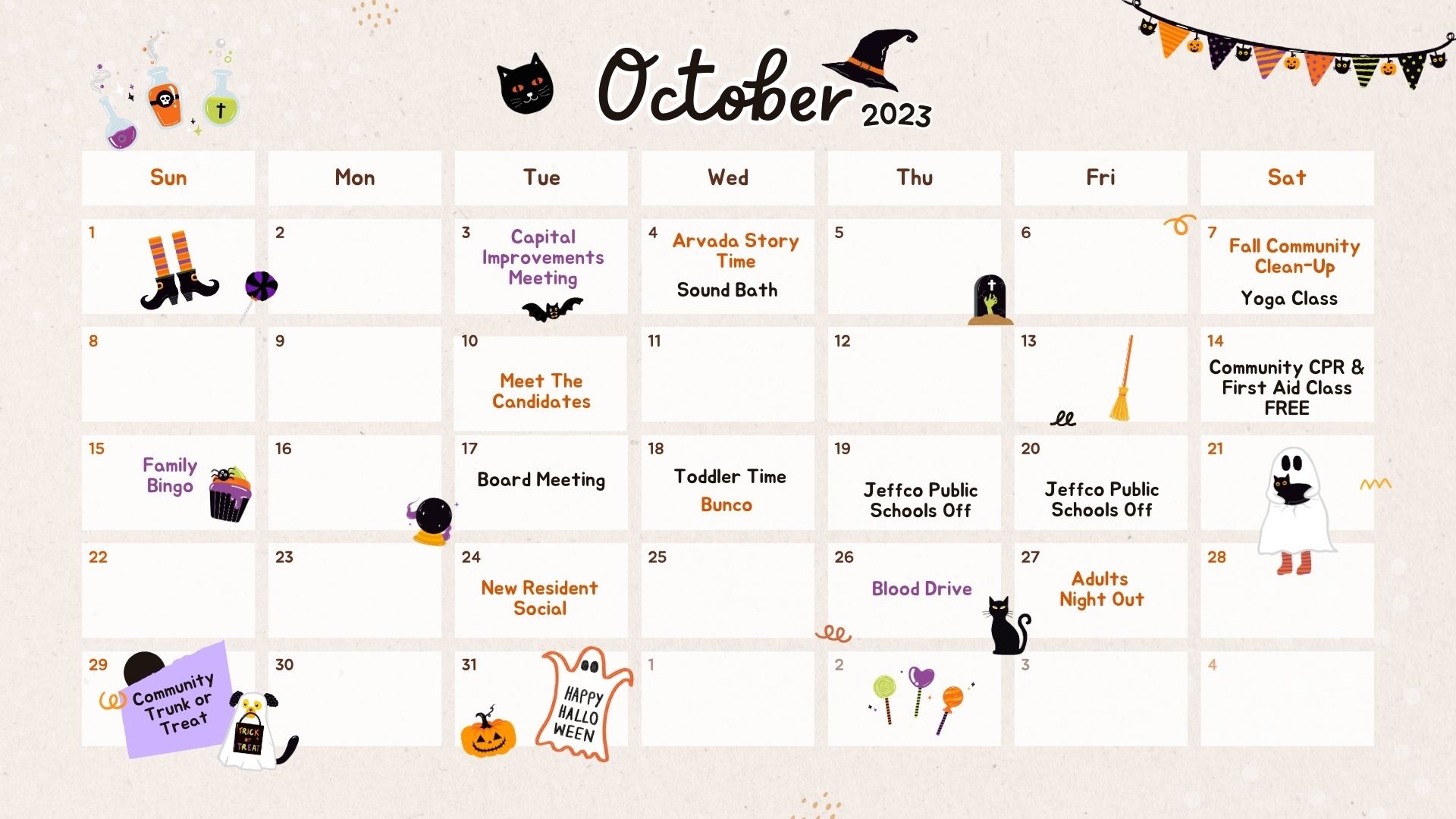 Upcoming Events