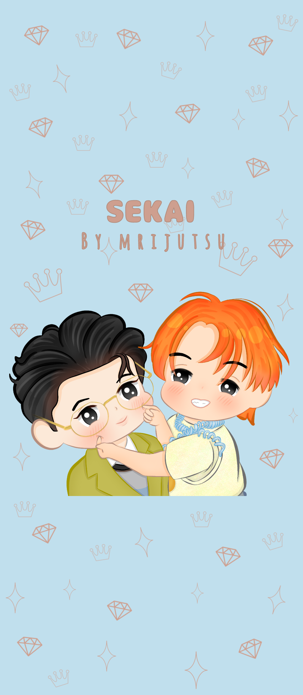 SeKai 'PARALLEL UNIVERSE' Fanart (wallpaper sized) by mrijutsu ❤️ Hope you guys like it