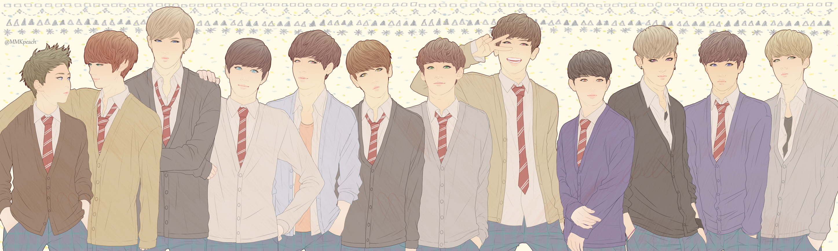 EXO Pop By Pixiv Id 4447530 Anime Image Board