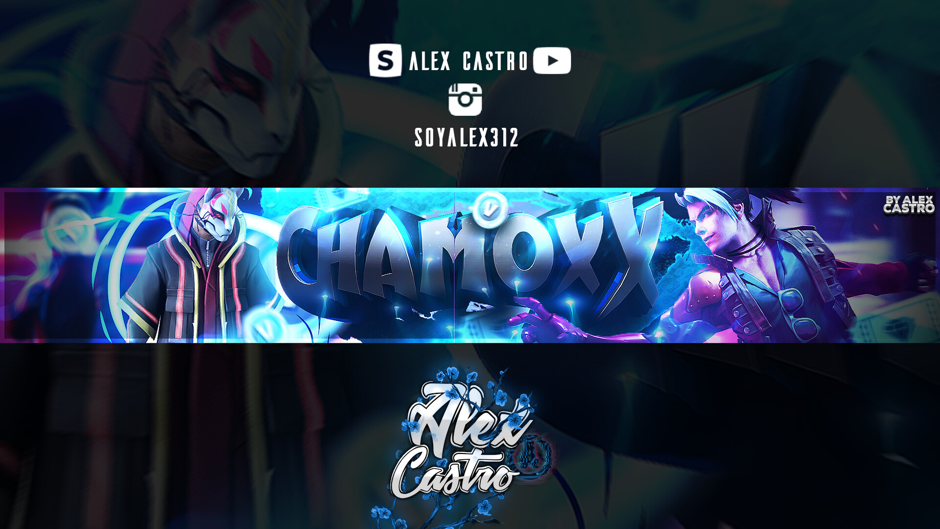 Banner Fornite Free Fire