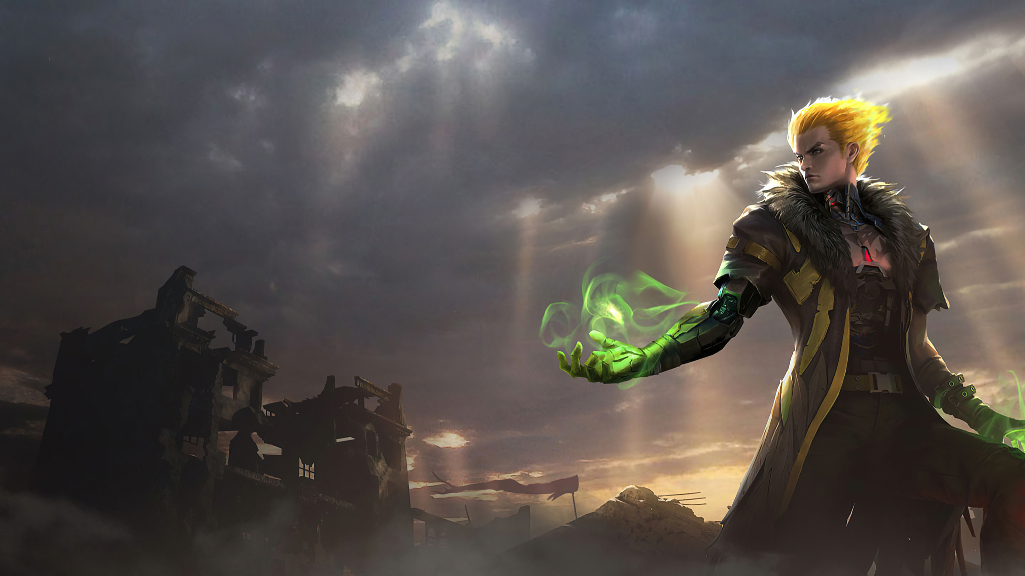 Garena Free Fire Booyah 2048x1152 Resolution HD 4k Wallpaper, Image, Background, Photo and Picture