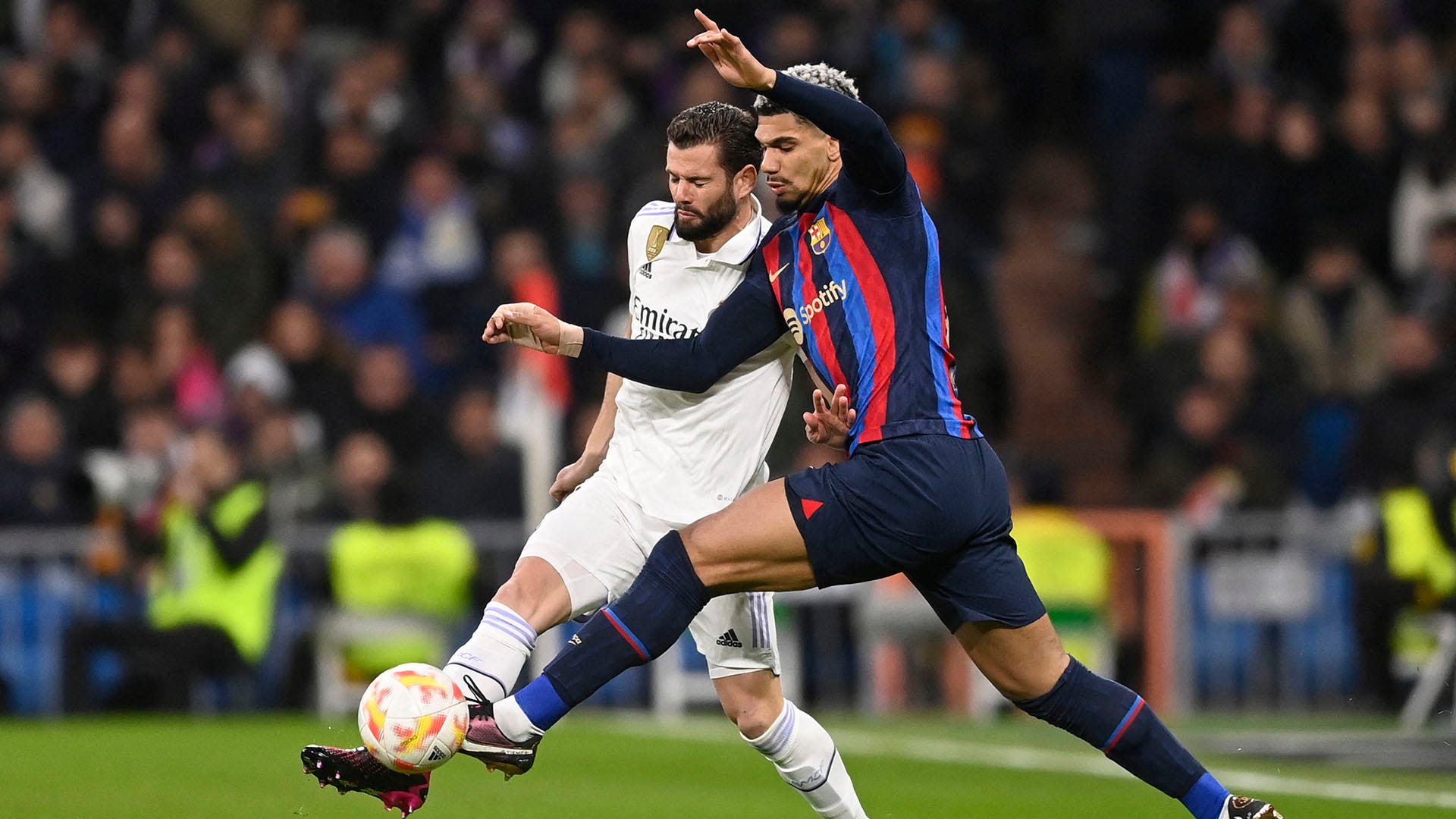 Ronald Araujo Locks Down Real Madrid! Winners & Losers As Barcelona Defender Frustrates Rivals In Copa Del Rey First Leg Away Win. Goal.com US
