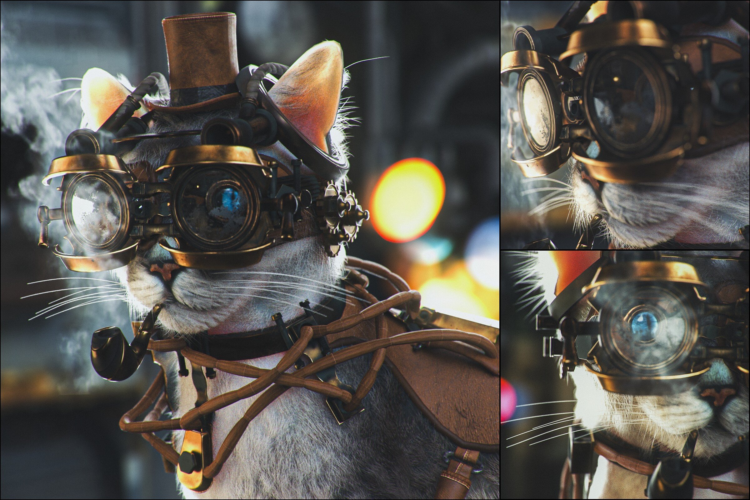 Steampunk Cat Projects Artists Community
