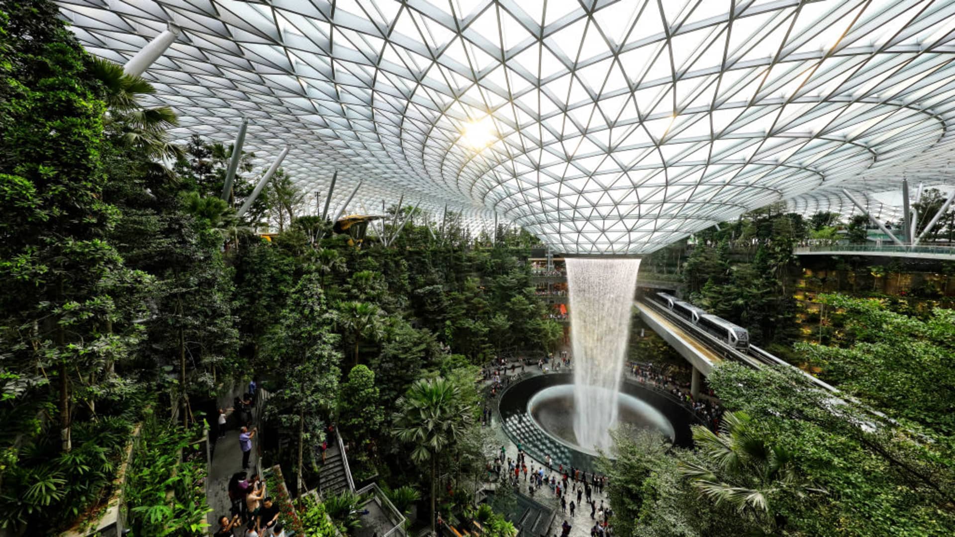 Jewel Changi Airport: realising an ambitious and dazzling design concept -  Arup