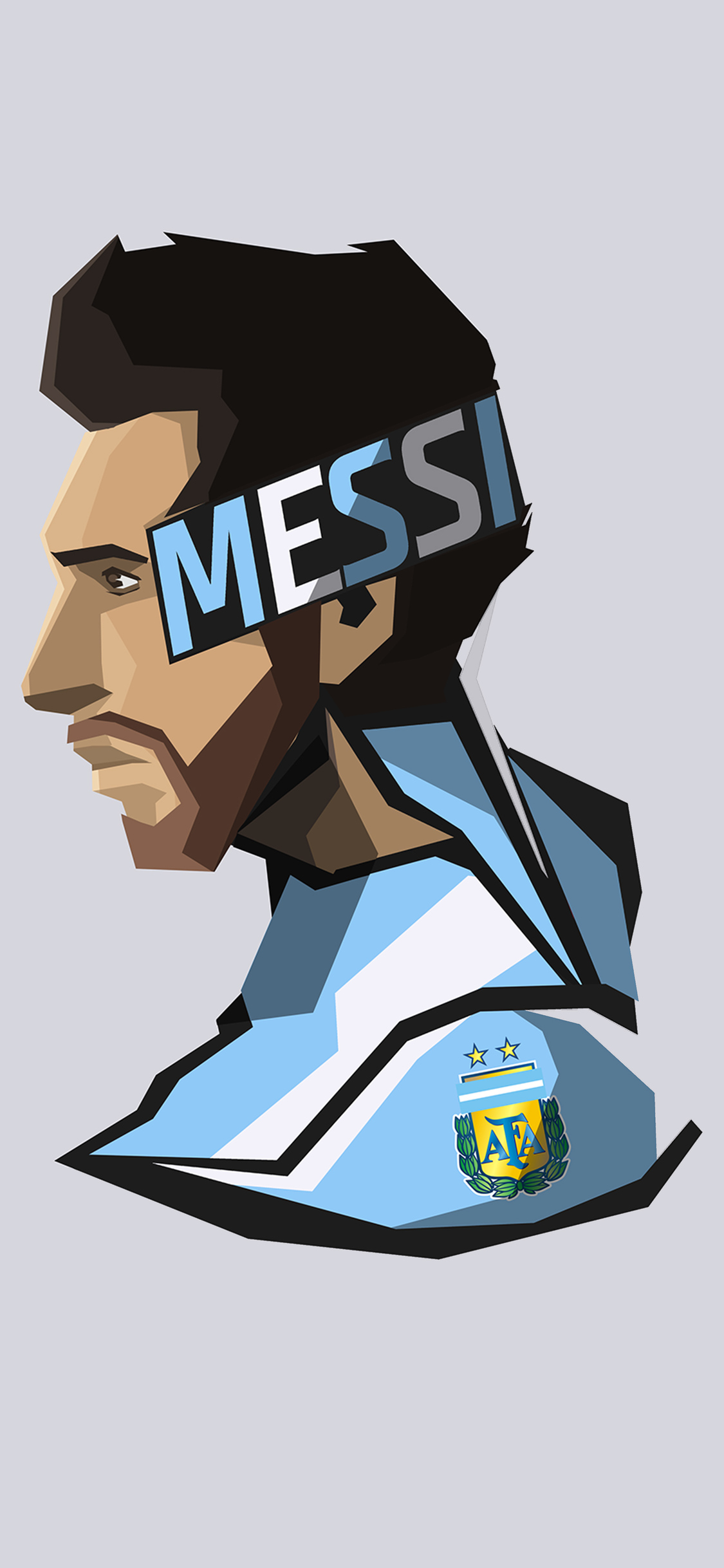 Lionel Messi Minimal 8k iPhone XS, iPhone 10, iPhone X HD 4k Wallpaper, Image, Background, Photo and Picture