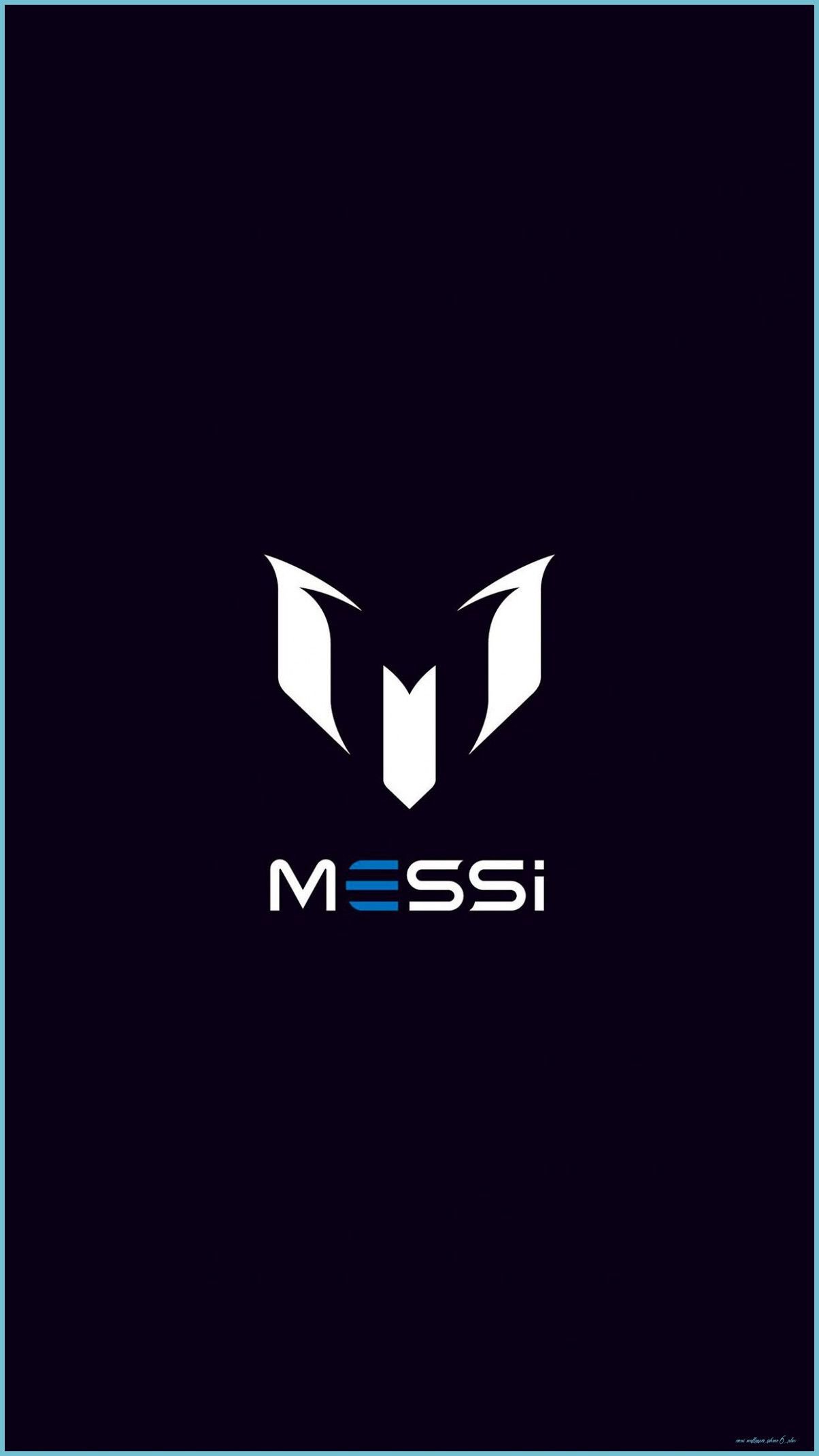 Messi minimal white Wallpaper Download