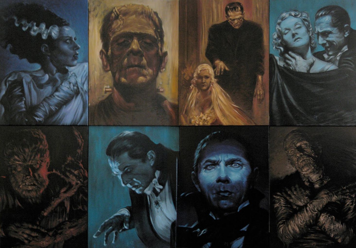 MONSTERS COLLAGE GALLERY