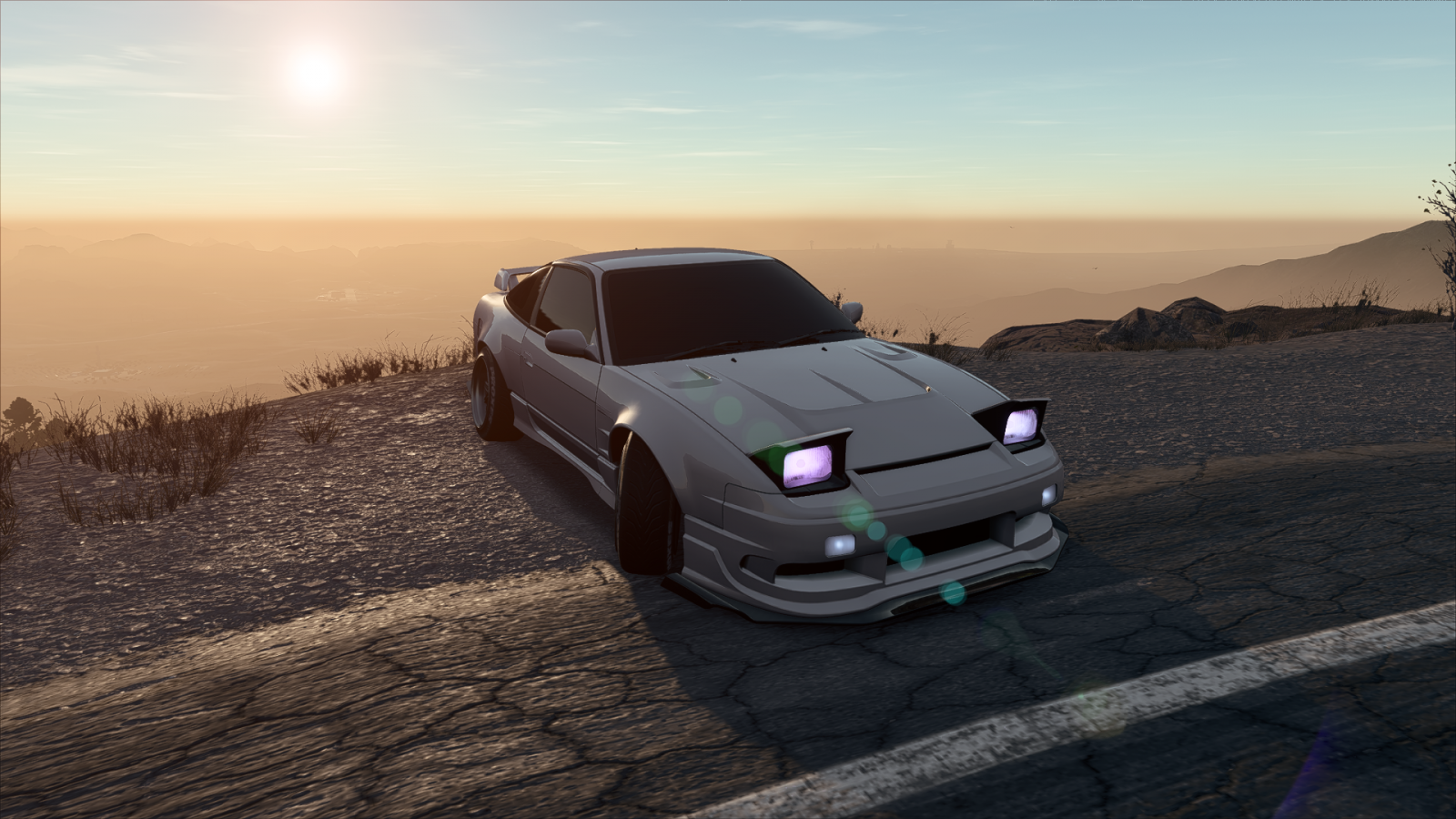 Wallpaper, Need for Speed, Need for Speed Payback, car, 180SX, Nissan, pop up headlights 1920x1080