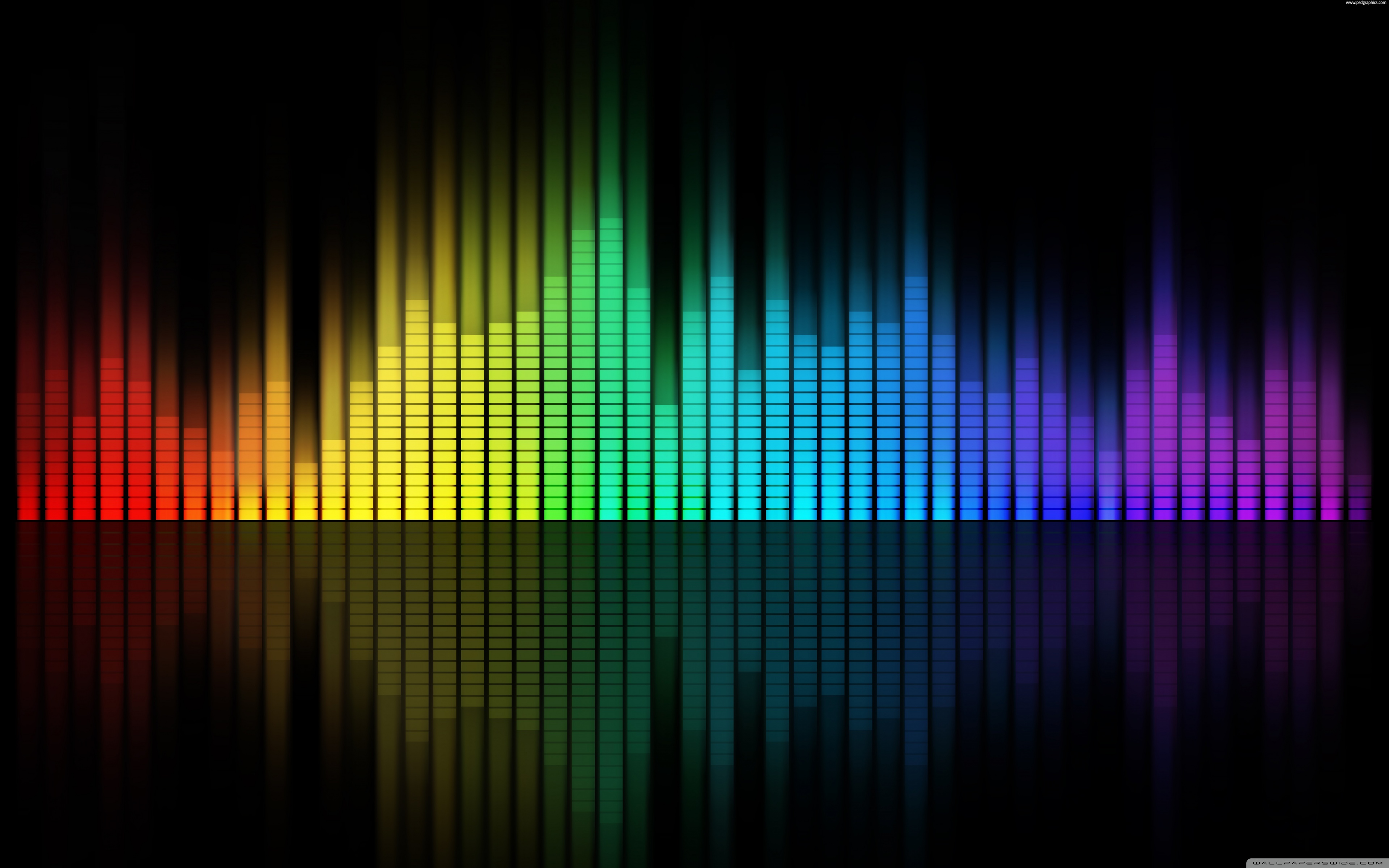 Music Equalizer 4K UHD Wallpaper