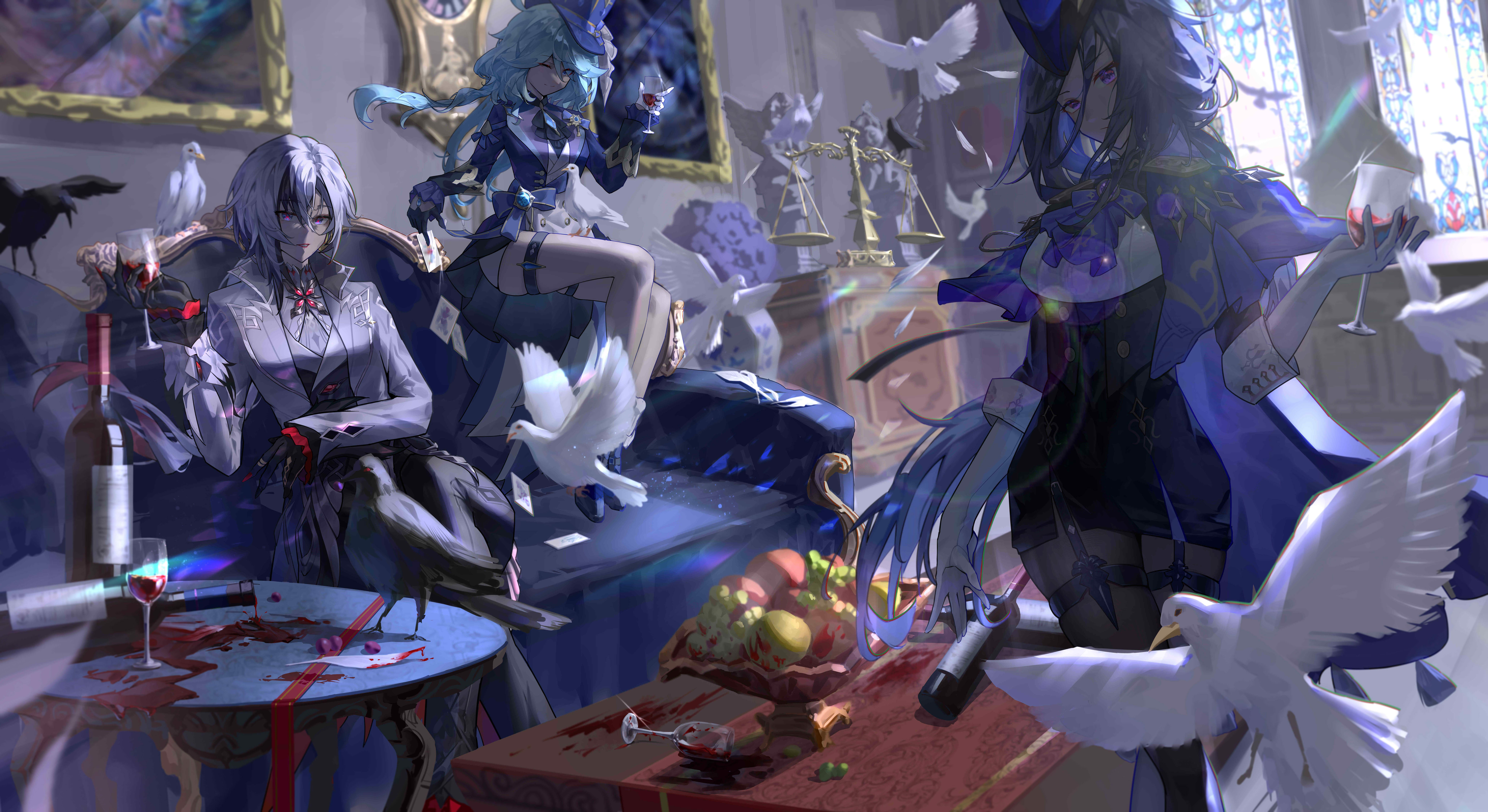 Clorinde Impact Anime Image Board