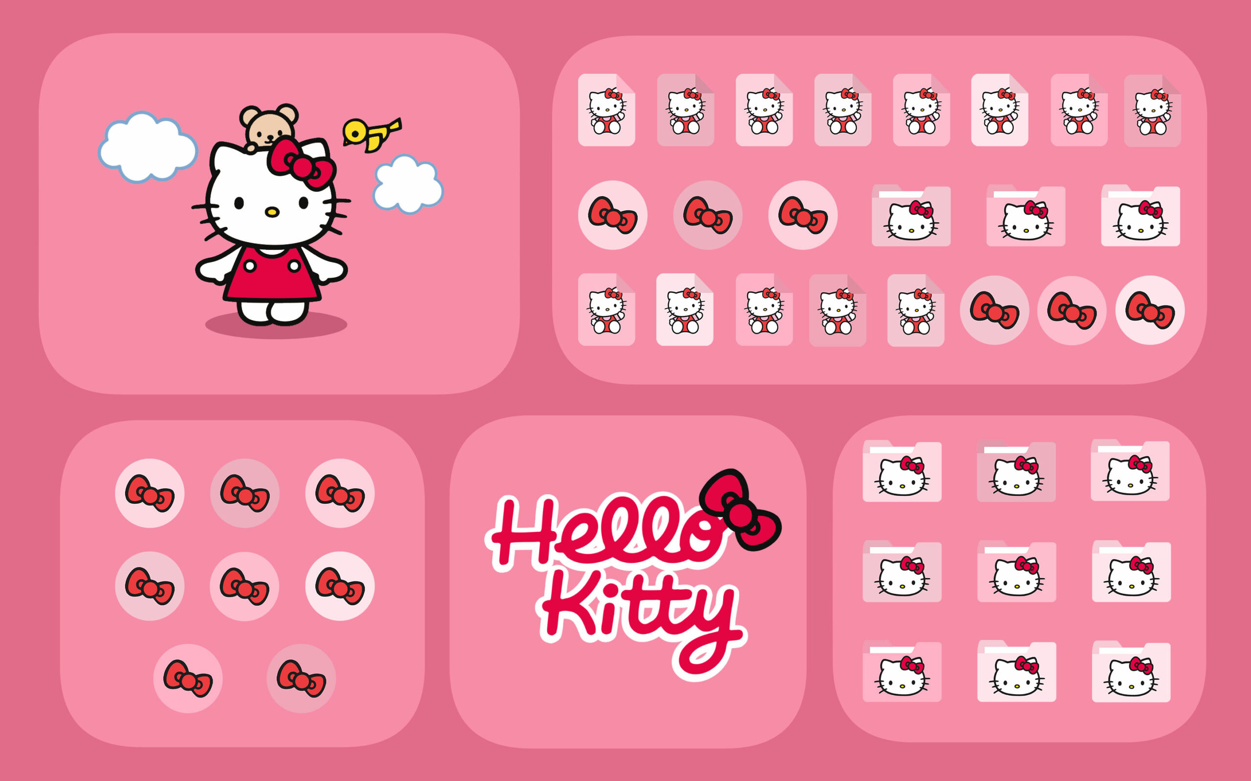 Hello Kitty Folder Icon Mac