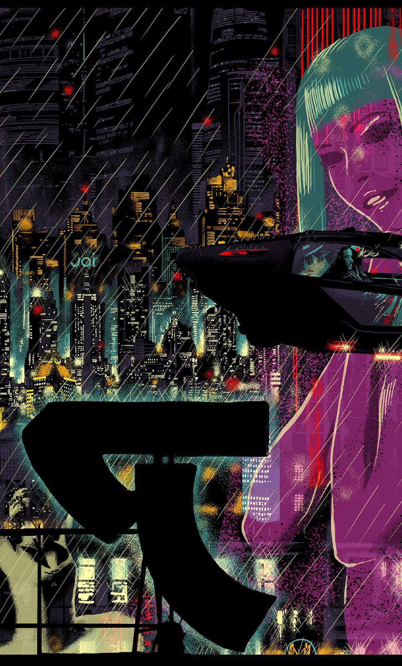 Blade Runner 2049 Girl iPhone Wallpaper Free HD Wallpaper