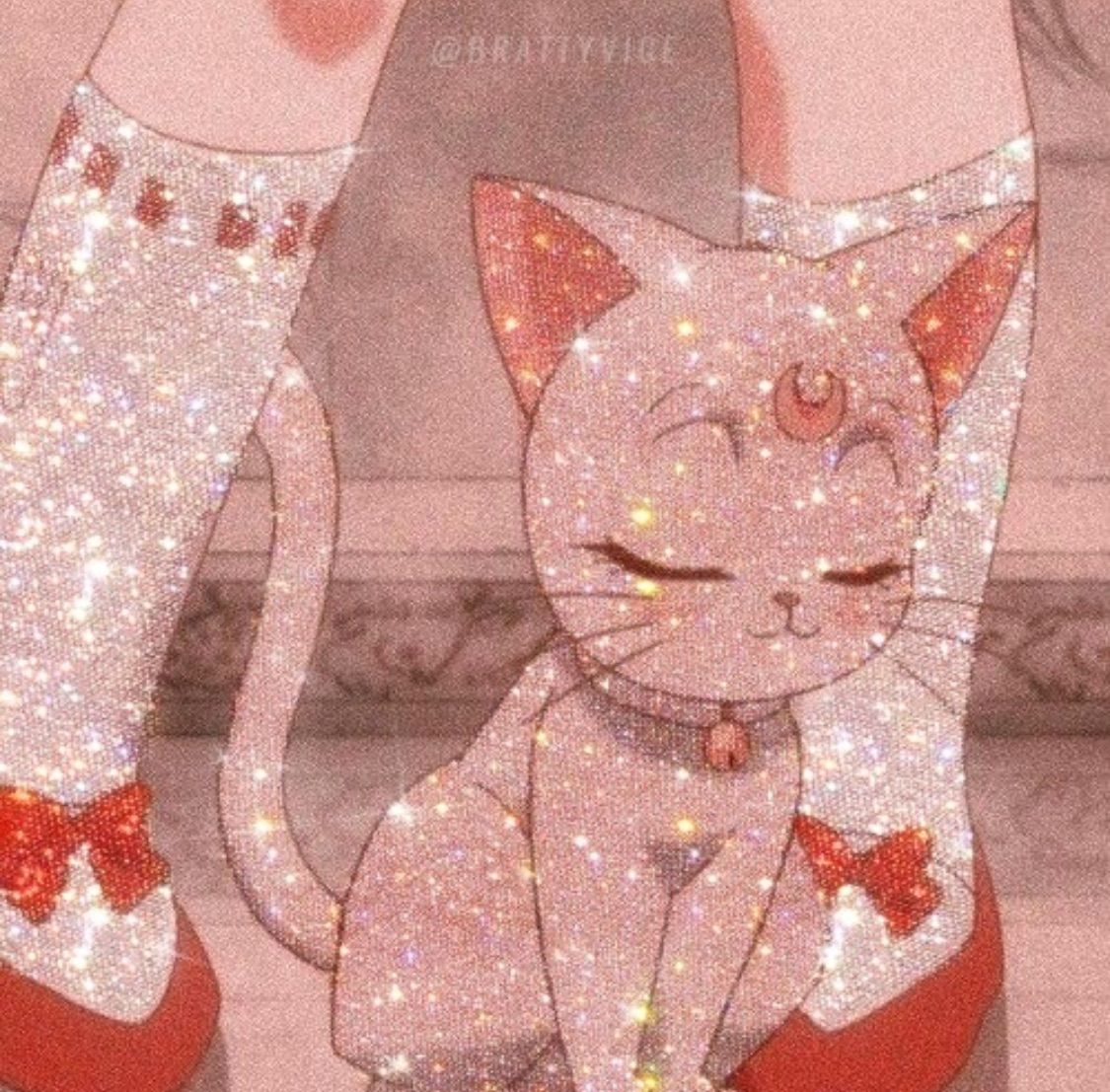 anime cat. Pink aesthetic, Cute anime pics, Sailor moon wallpaper
