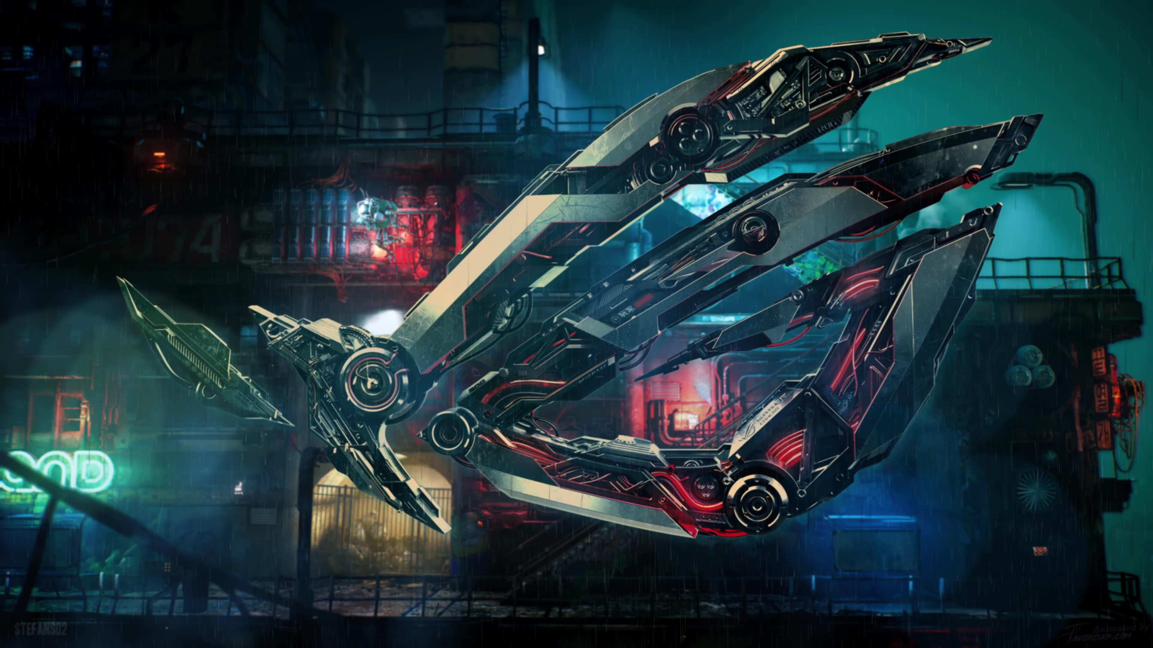 Asus ROG Backstreet Animated Wallpaper