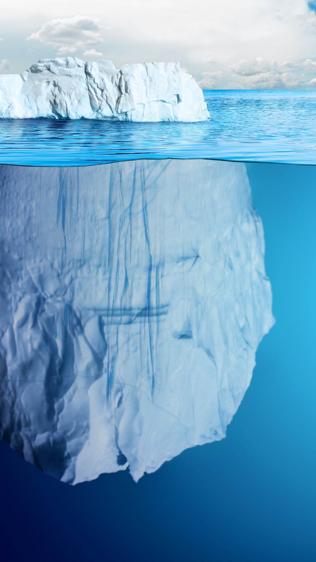 Wallpaper glacier, 4k, 5k wallpaper, 8k, ocean, ice, water, nature, sky, Nature