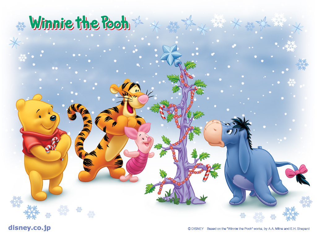 Free download Winnie the Pooh Christmas Christmas Wallpaper 2735477 [1024x768] for your Desktop, Mobile & Tablet. Explore Winnie the Pooh Winter Wallpaper. Winnie The Pooh Christmas Wallpaper, Winnie The