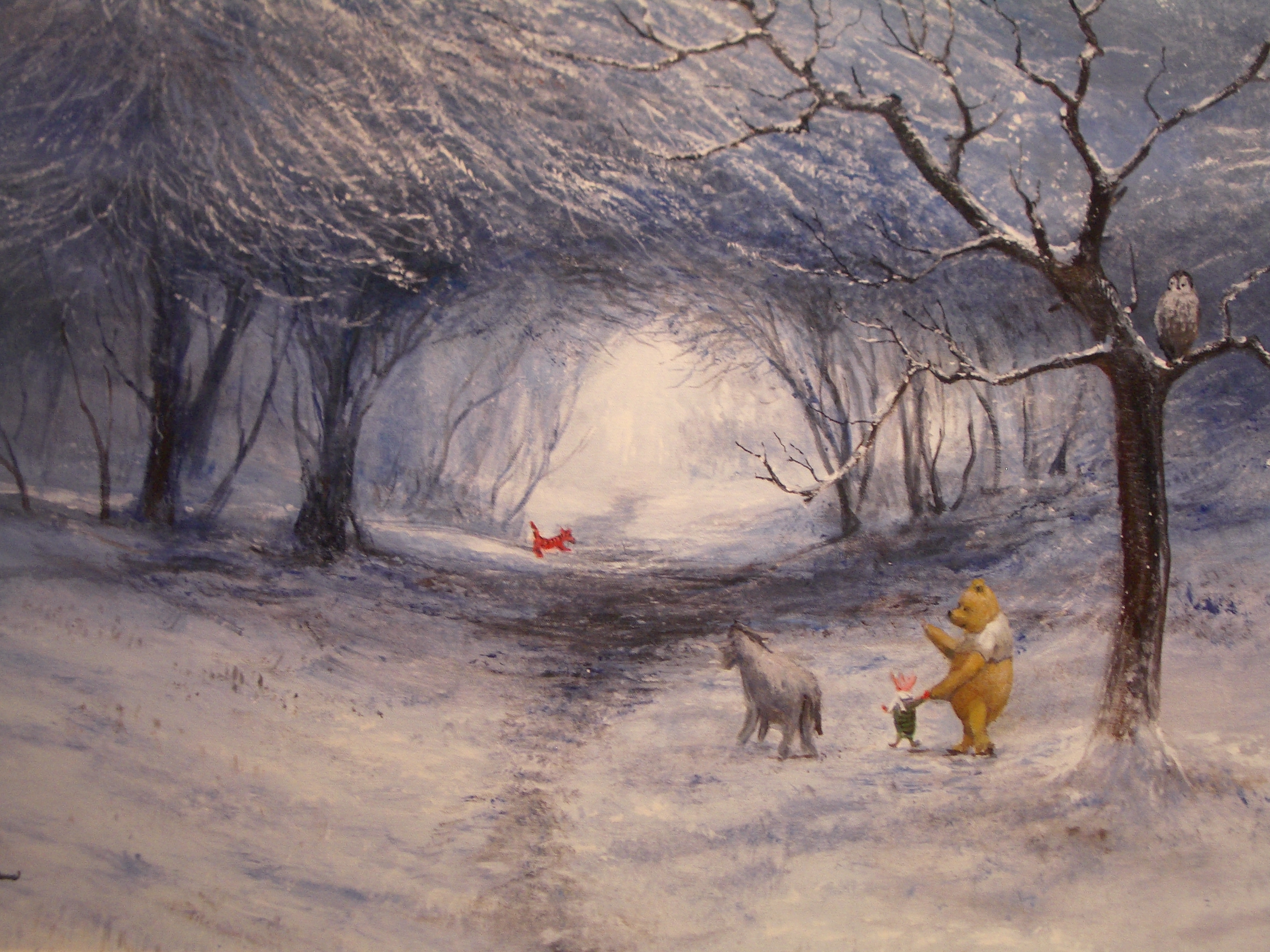 TV Show Winnie The Pooh HD Wallpaper by Alice X. Zhang