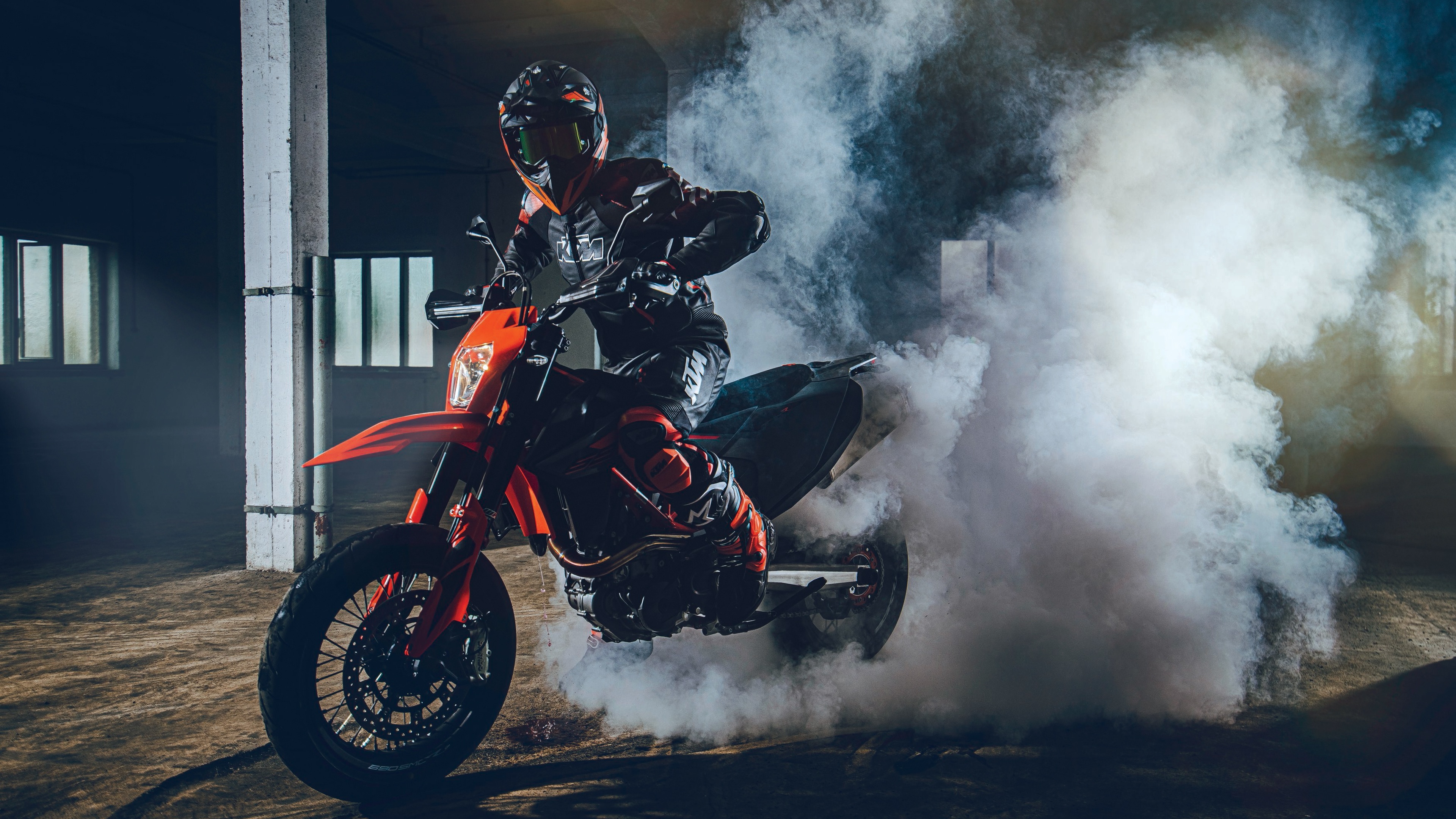 KTM 690 SMC R Wallpaper 4K, Adventure motorcycles, Race bikes