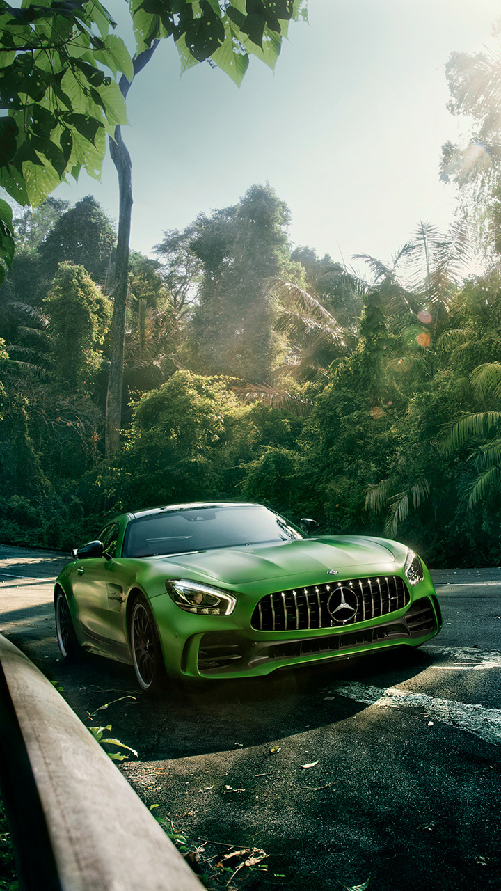 Mercedes Benz AMG GT Phone Wallpaper