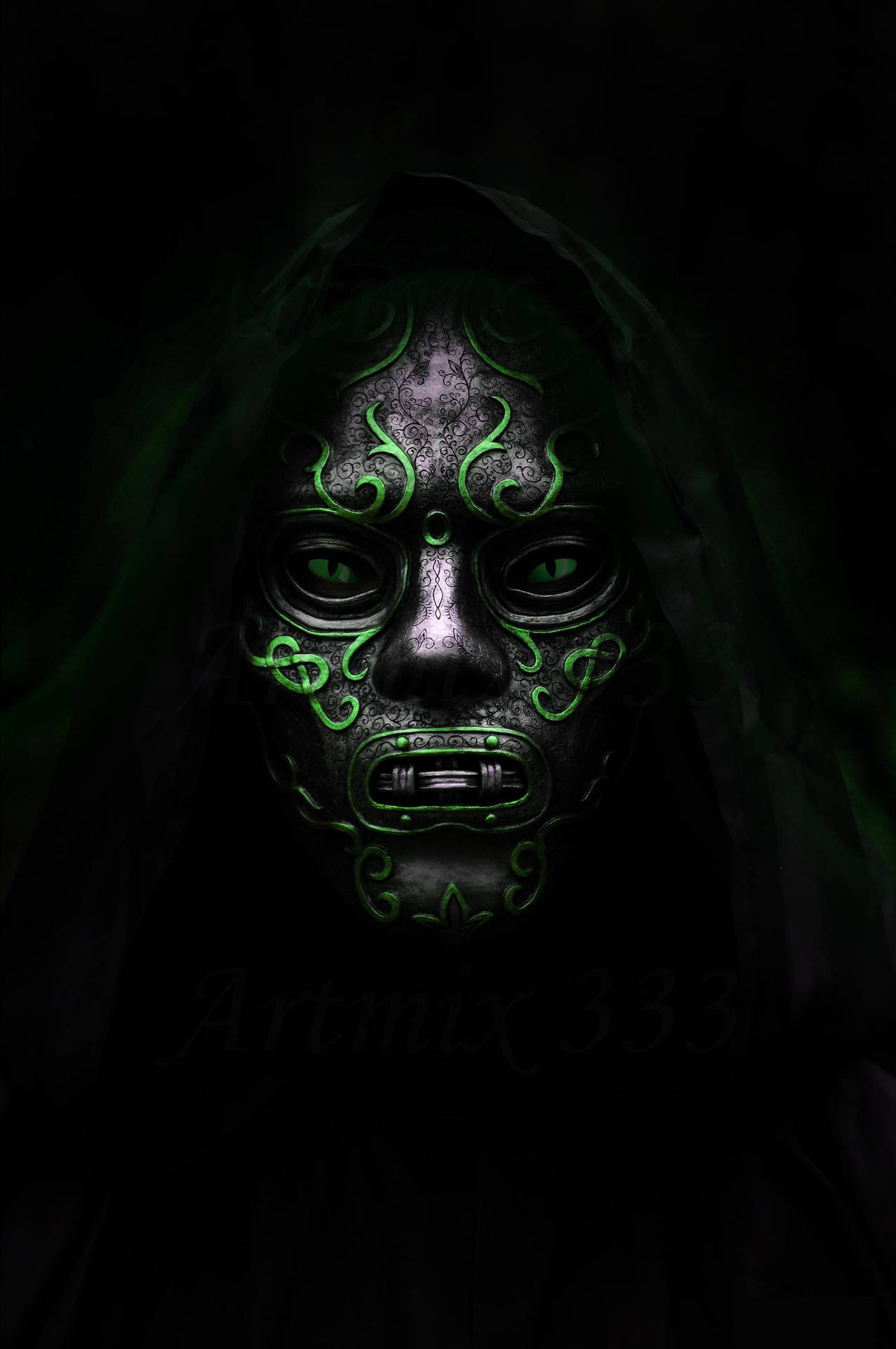 Doctor Doom Inspired Mask Wallpaper