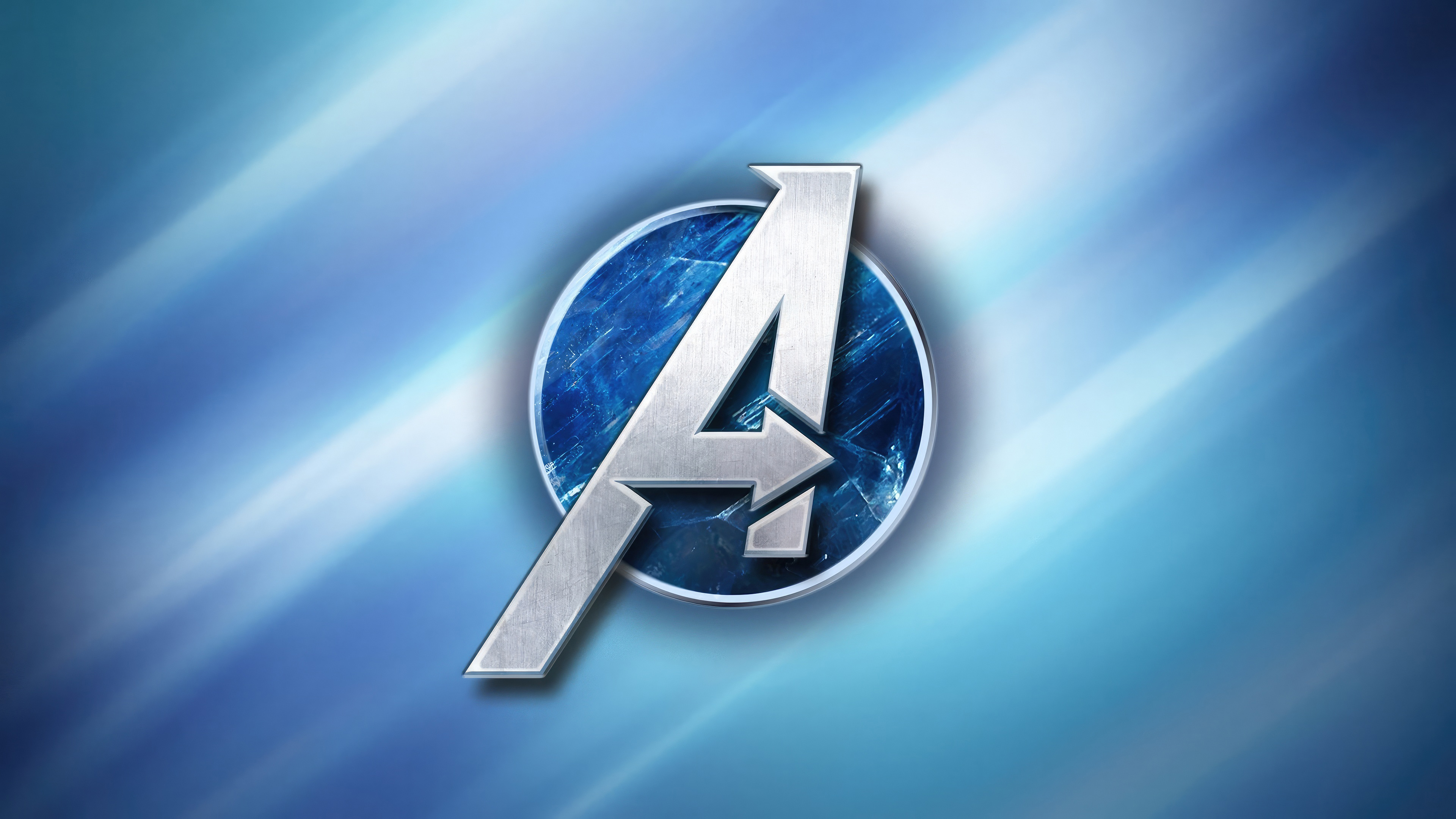 Marvels Avengers Logo Wallpaper, HD