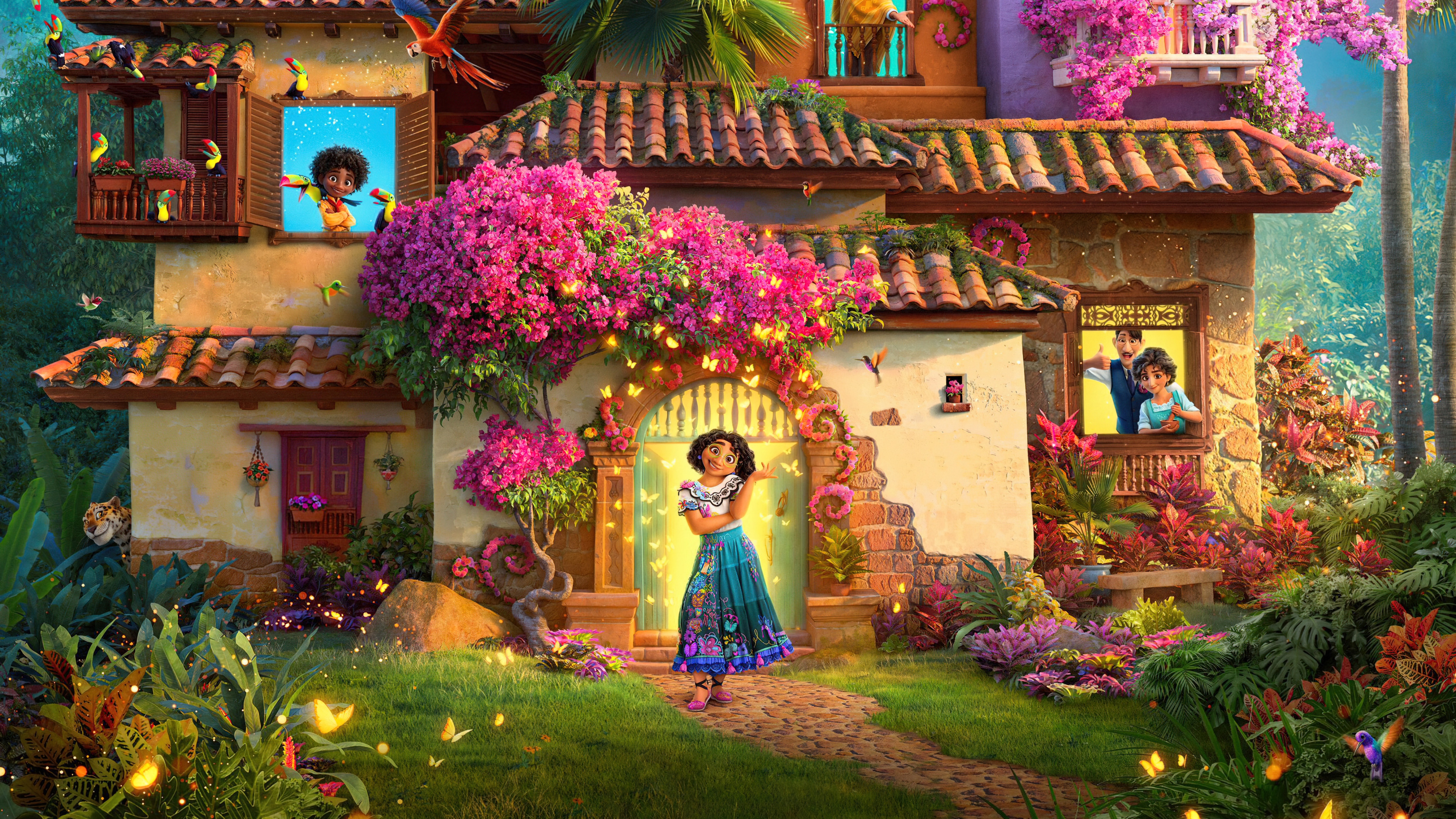 Encanto Wallpaper 4K, 2021 Movies, Disney, Animation