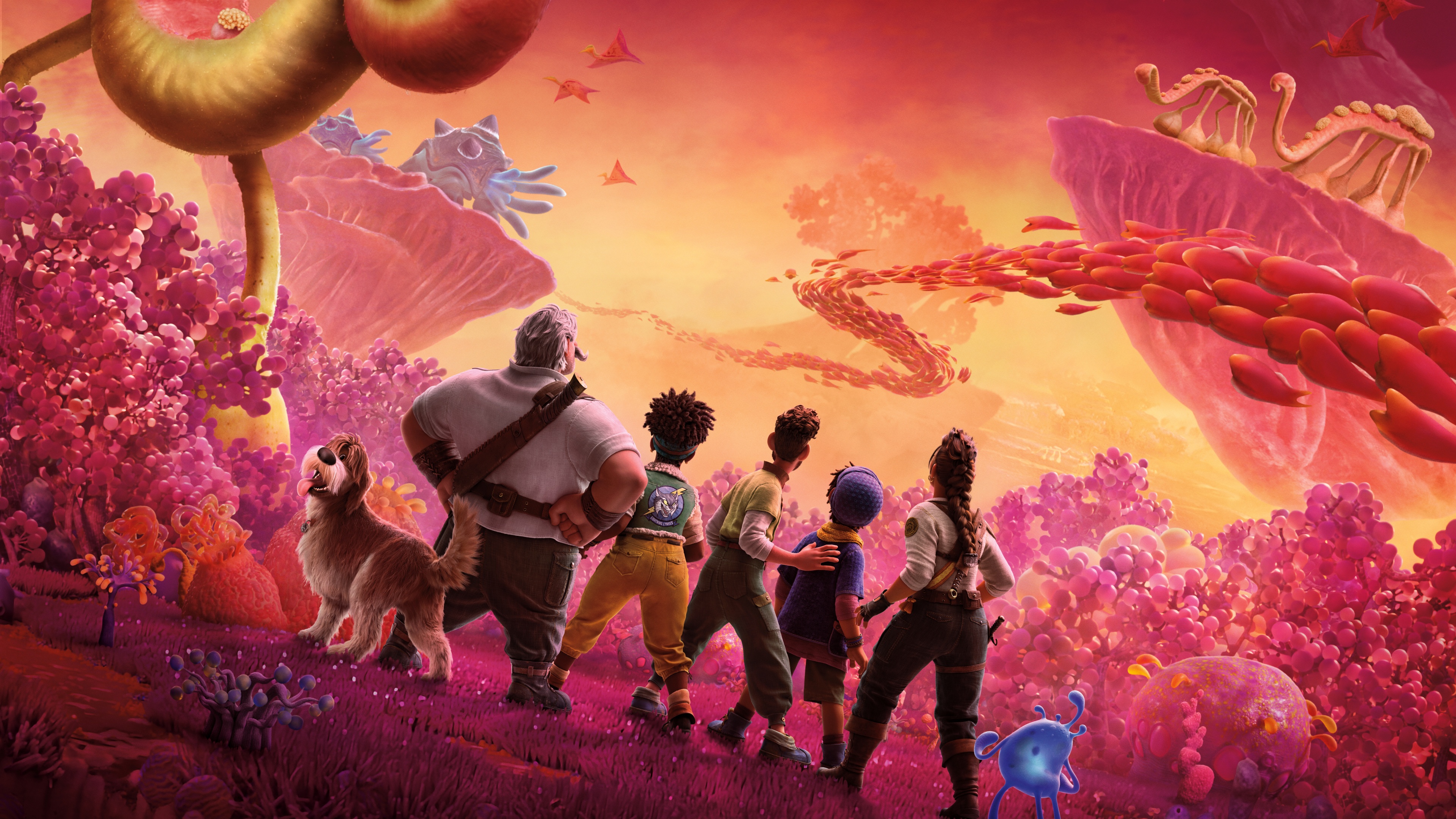 Strange World Wallpaper 4K, Disney movies, 2022 Movies