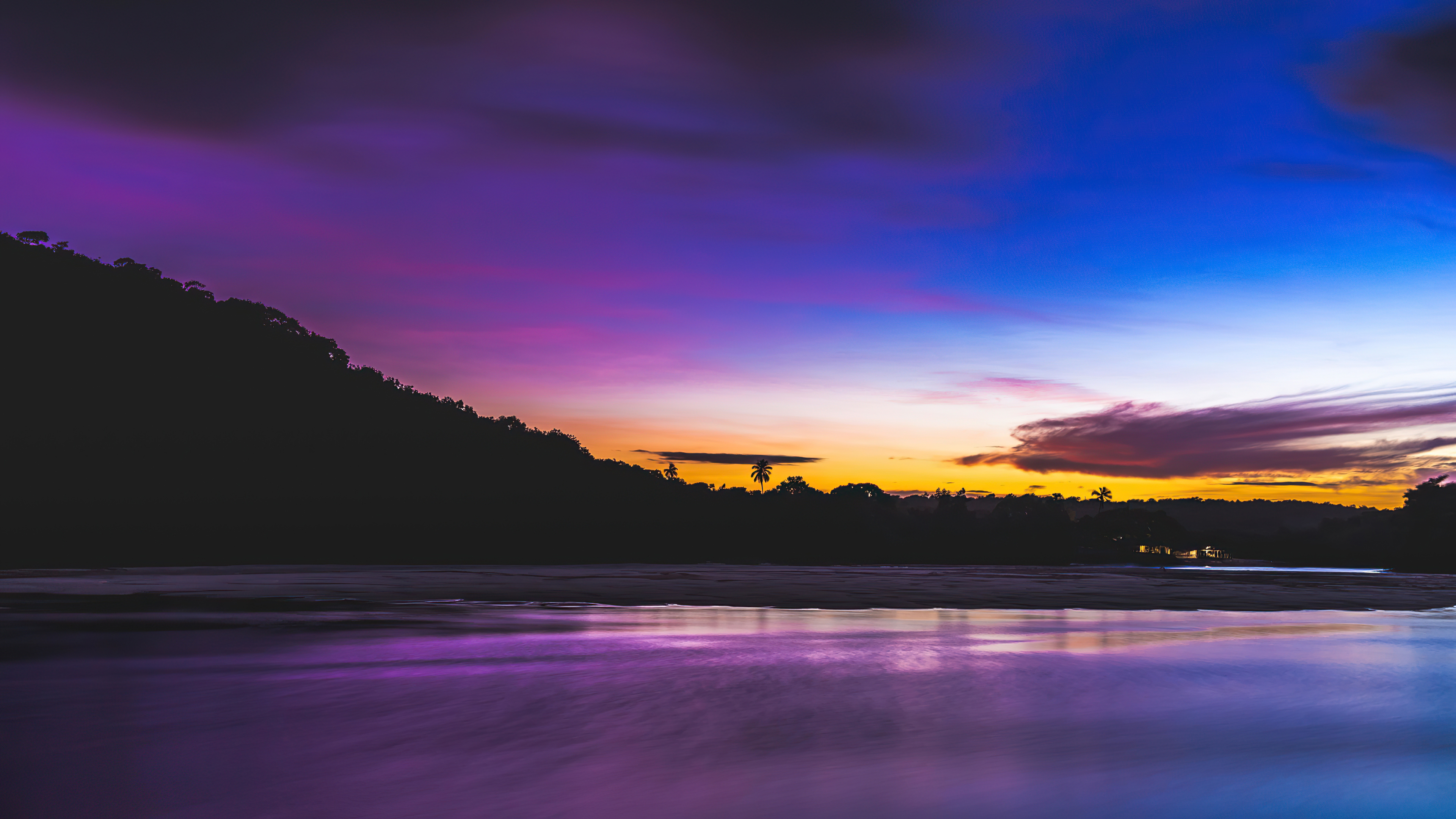 Beautiful Sunset Lake 4k, HD Nature, 4k Wallpaper, Image, Background, Photo and Picture