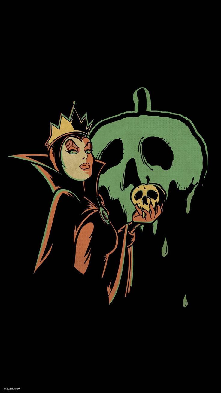Wallpaper Evil Queen. Evil disney, Halloween cartoons, Disney artwork