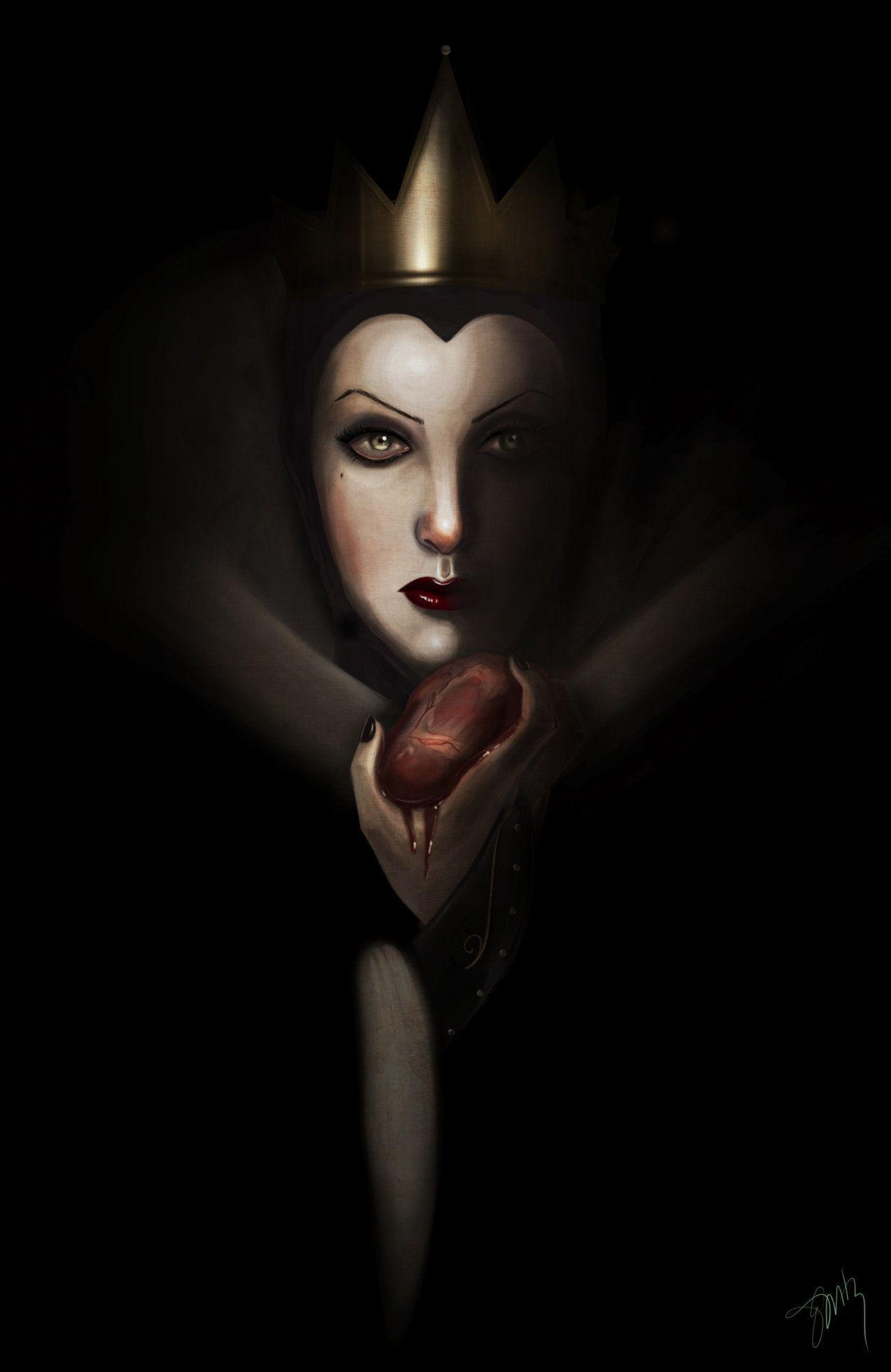 Evil Queen iPhone Wallpaper