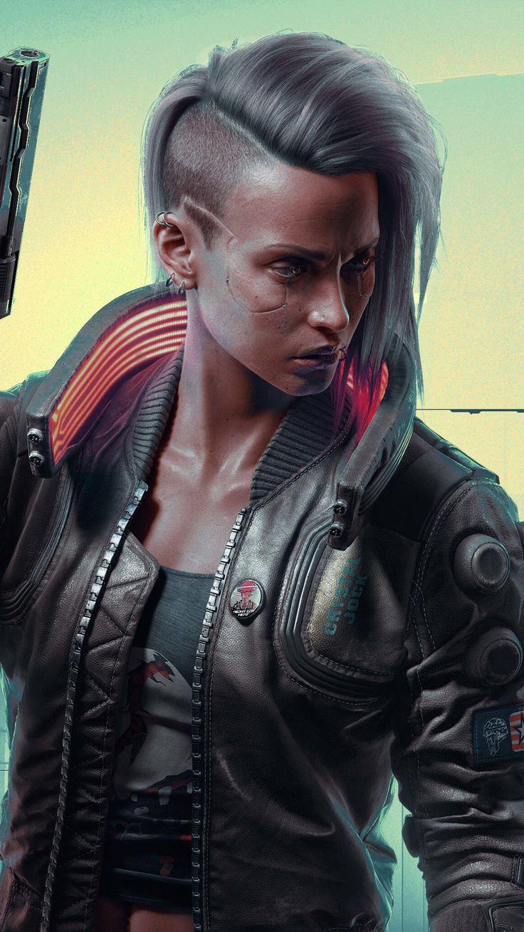 Cyberpunk 2077 Female V 4K Ultra HD