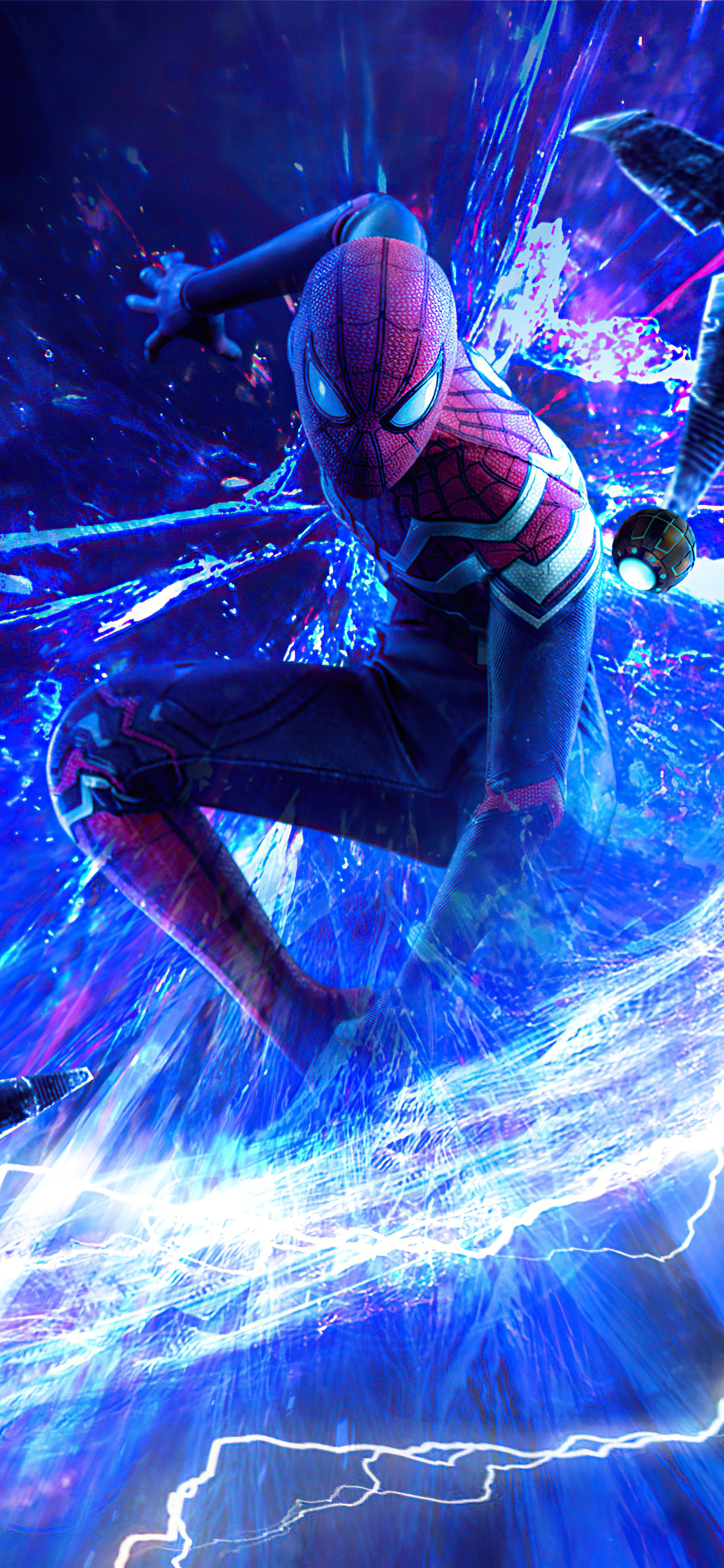 Spider Man No Way Home Doctor Octopus Fight 4k iPhone XS MAX HD 4k Wallpaper, Image, Background, Photo and Picture