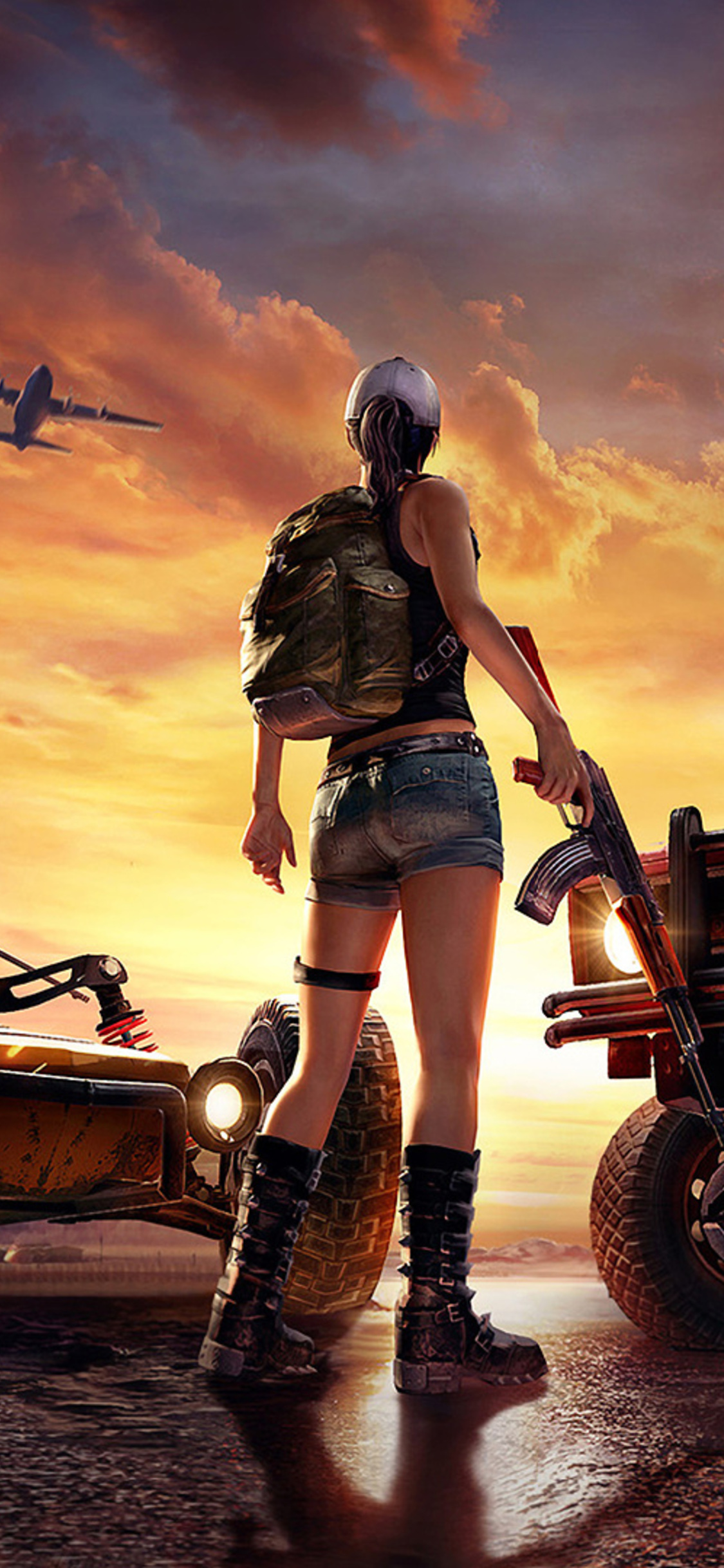 PlayerUnknowns Battlegrounds Art iPhone XS, iPhone 10, iPhone X HD 4k Wallpaper, Image, Background, Photo and Picture