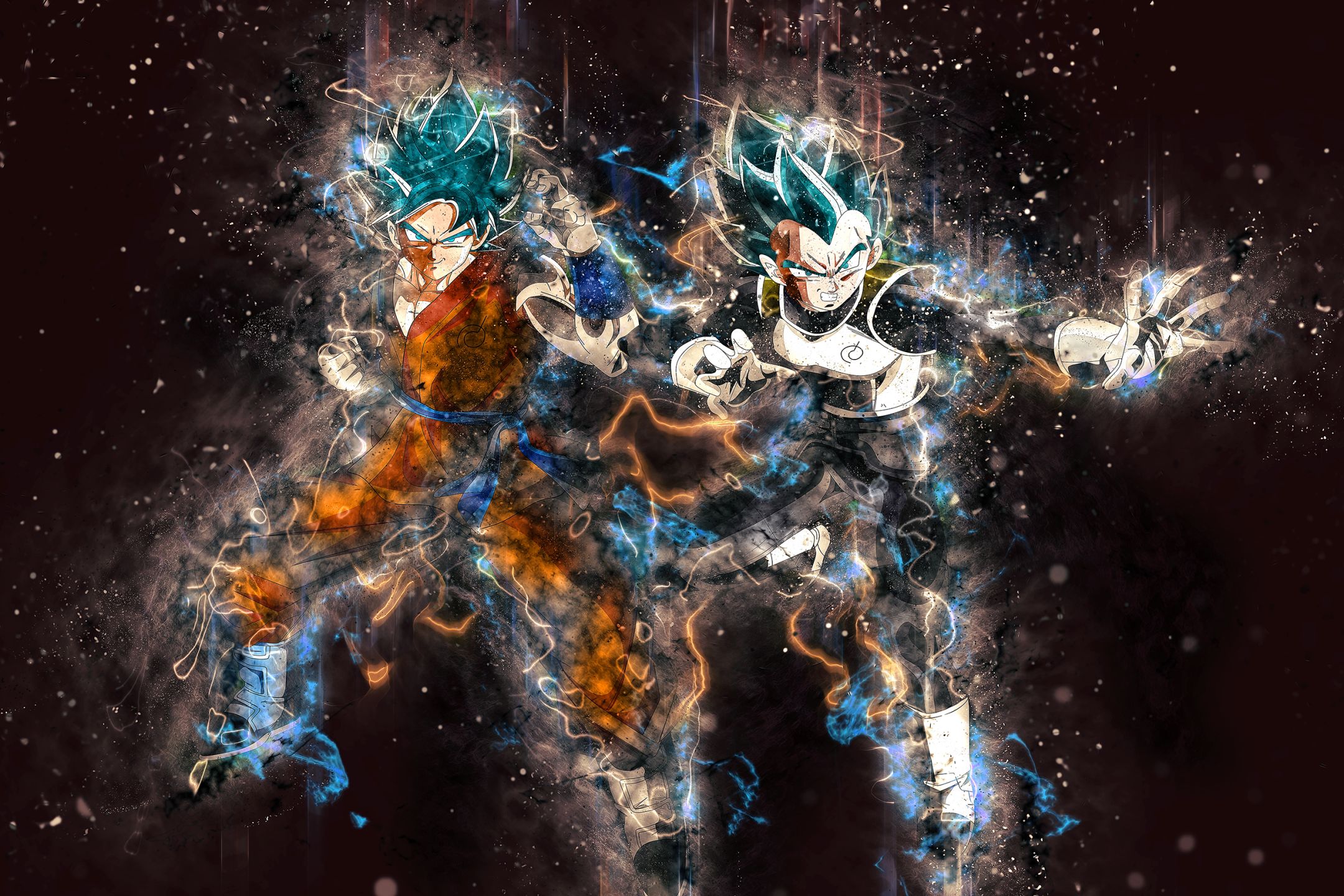HD desktop wallpaper: Anime, Dragon Ball, Goku, Vegeta (Dragon Ball), Dragon Ball Super download free picture