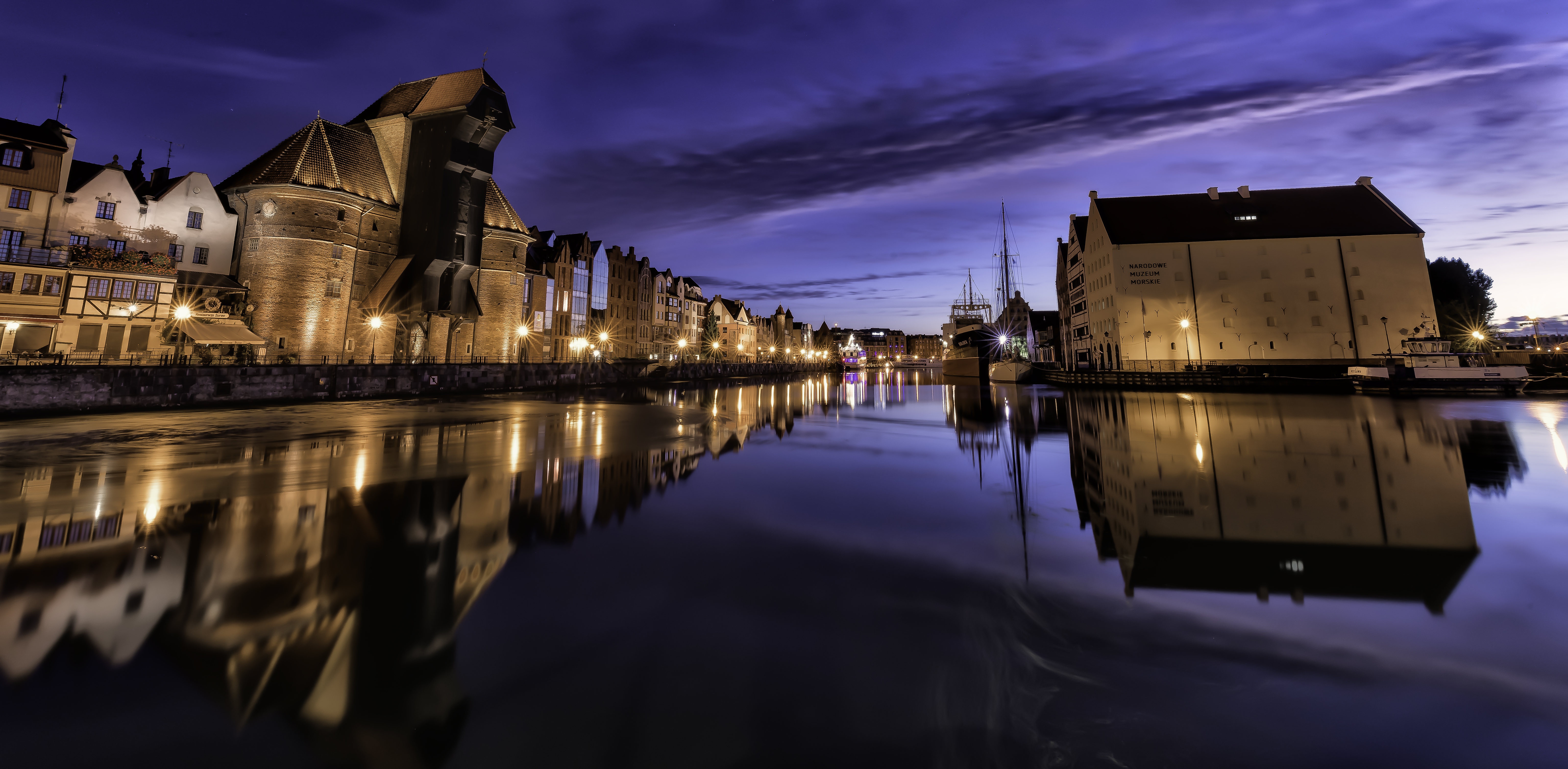 Man Made Gdansk 4k Ultra HD Wallpaper