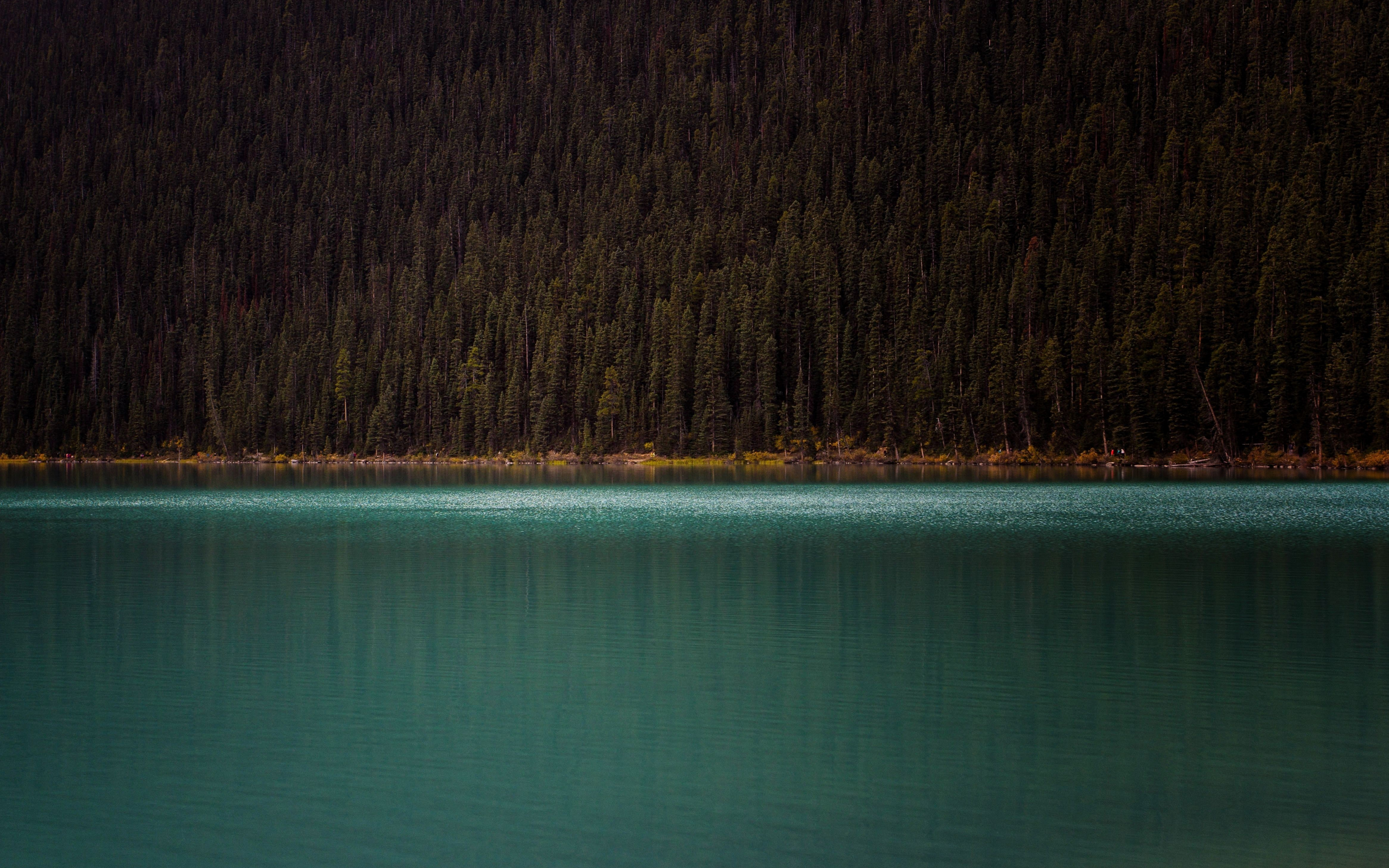 Download wallpaper 3840x2400 mountains, trees, lake, minimal, nature 4k wallaper, 4k ultra HD 16:10 wallpaper, 3840x2400 HD background, 7519