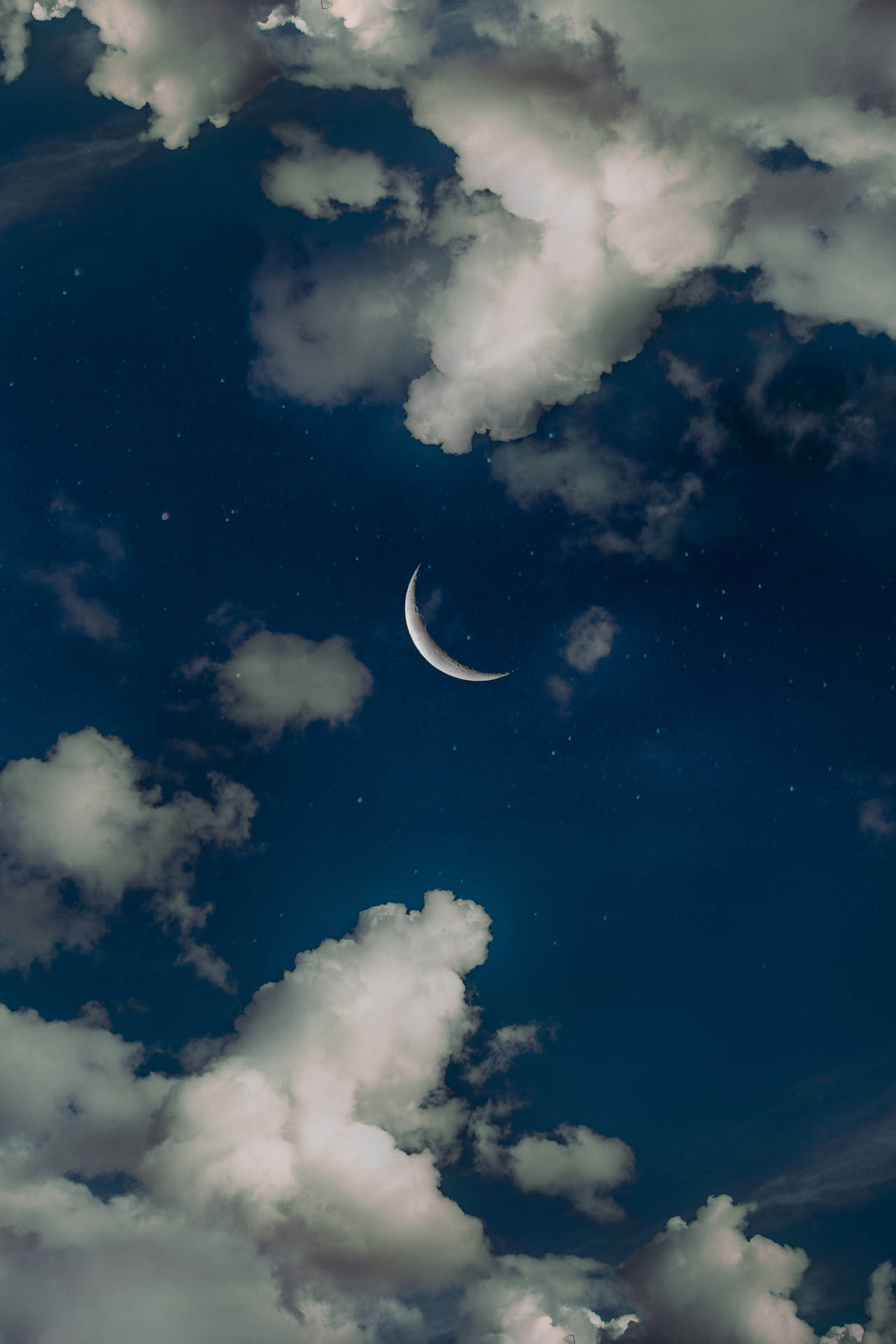 Moon With Clouds Wallpapers - Wallpaper Cave