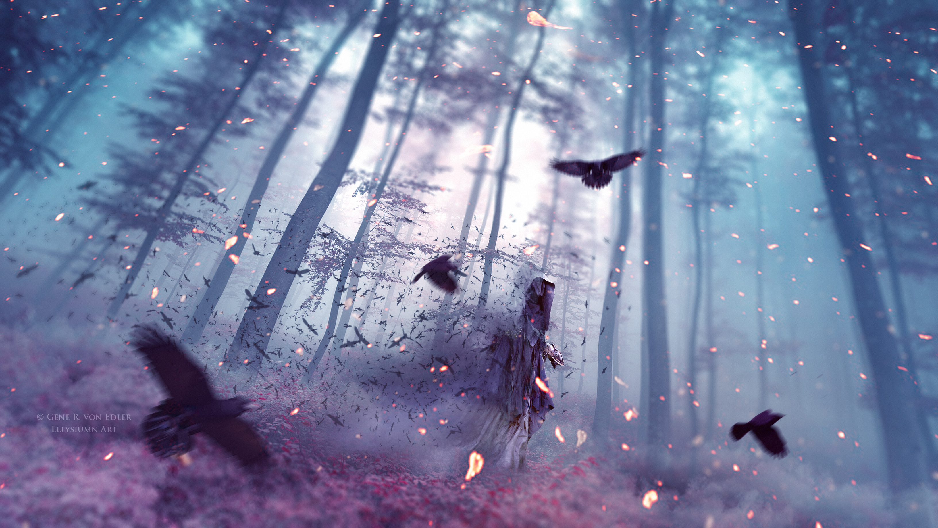 Raven Spirit 4k, HD Artist, 4k Wallpaper, Image, Background, Photo and Picture