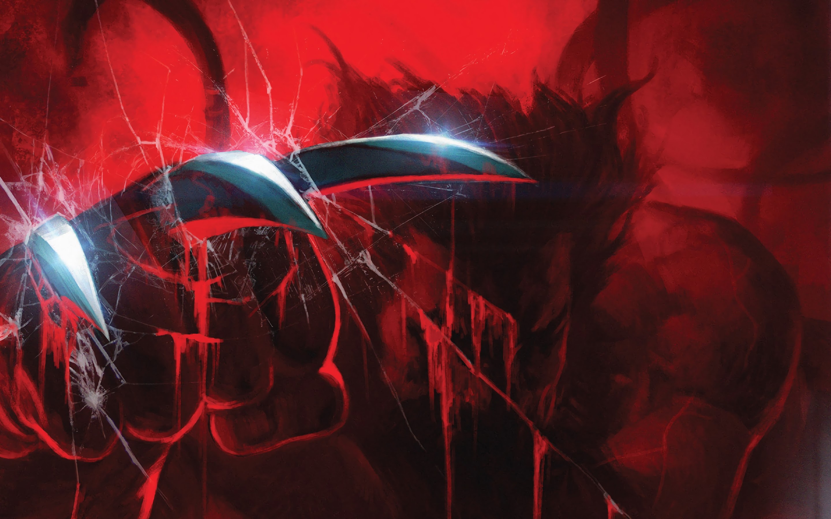 Wolverine Logan Claw 4K Wallpaper