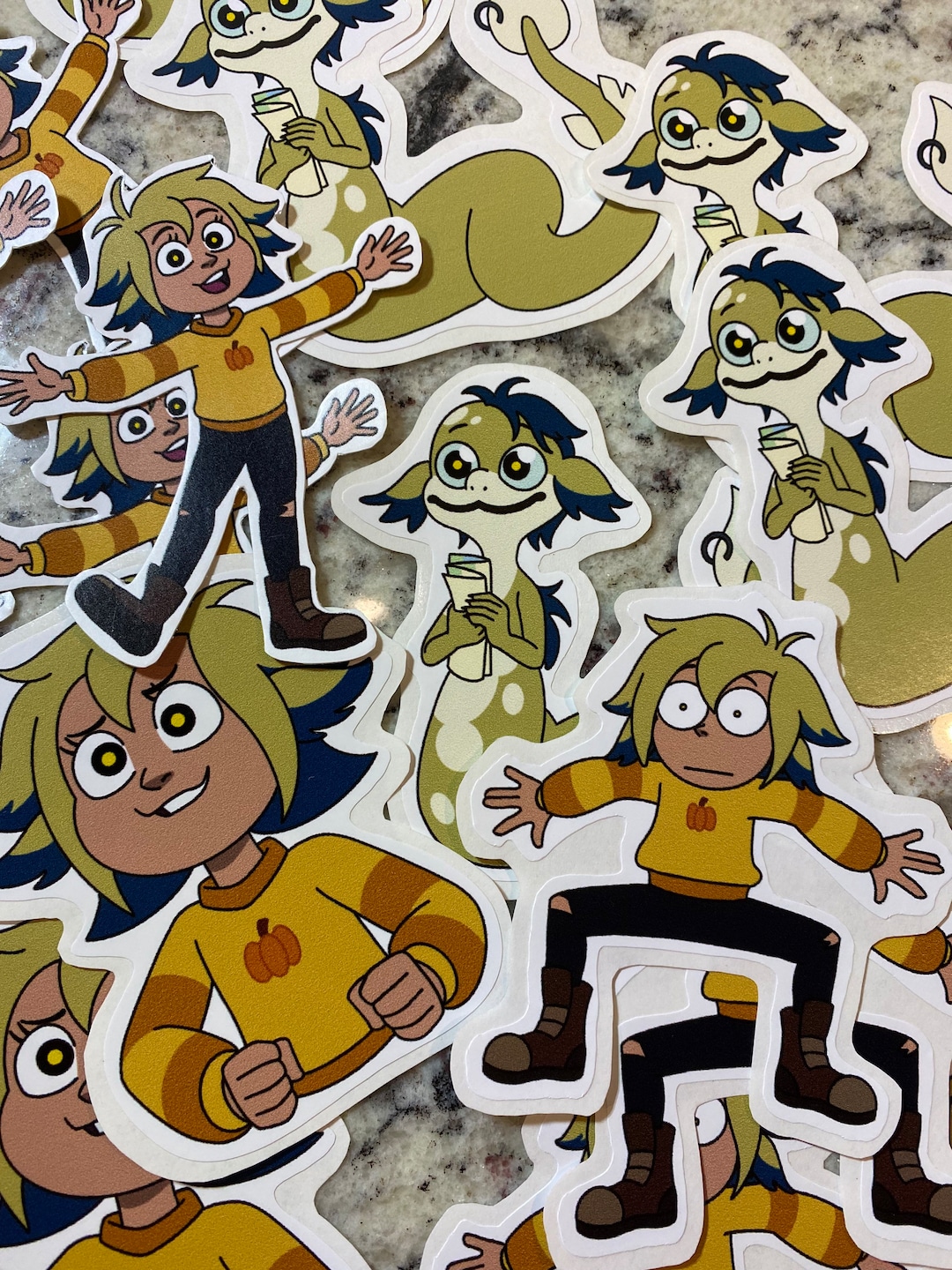 Vee Noceda Basilisk Vinyl Sticker the Owl House Season