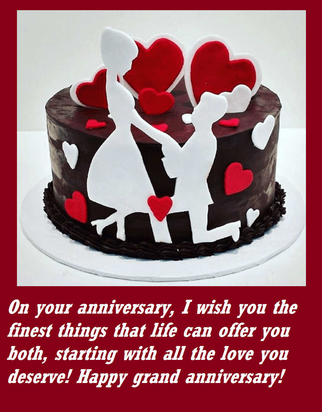 Marriage Anniversary Cake Love Wishes Image. Best Wishes. Happy anniversary cakes, Happy marriage anniversary cake, Anniversary cake with photo